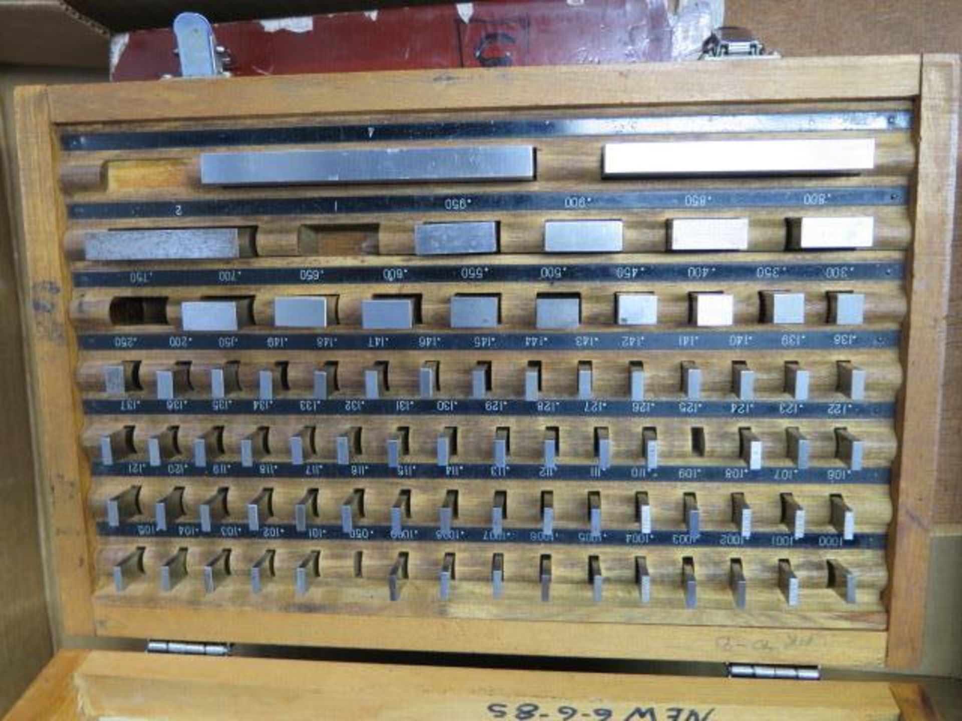 Gage Block Sets (2 Partials) (SOLD AS-IS - NO WARRANTY) - Image 2 of 3