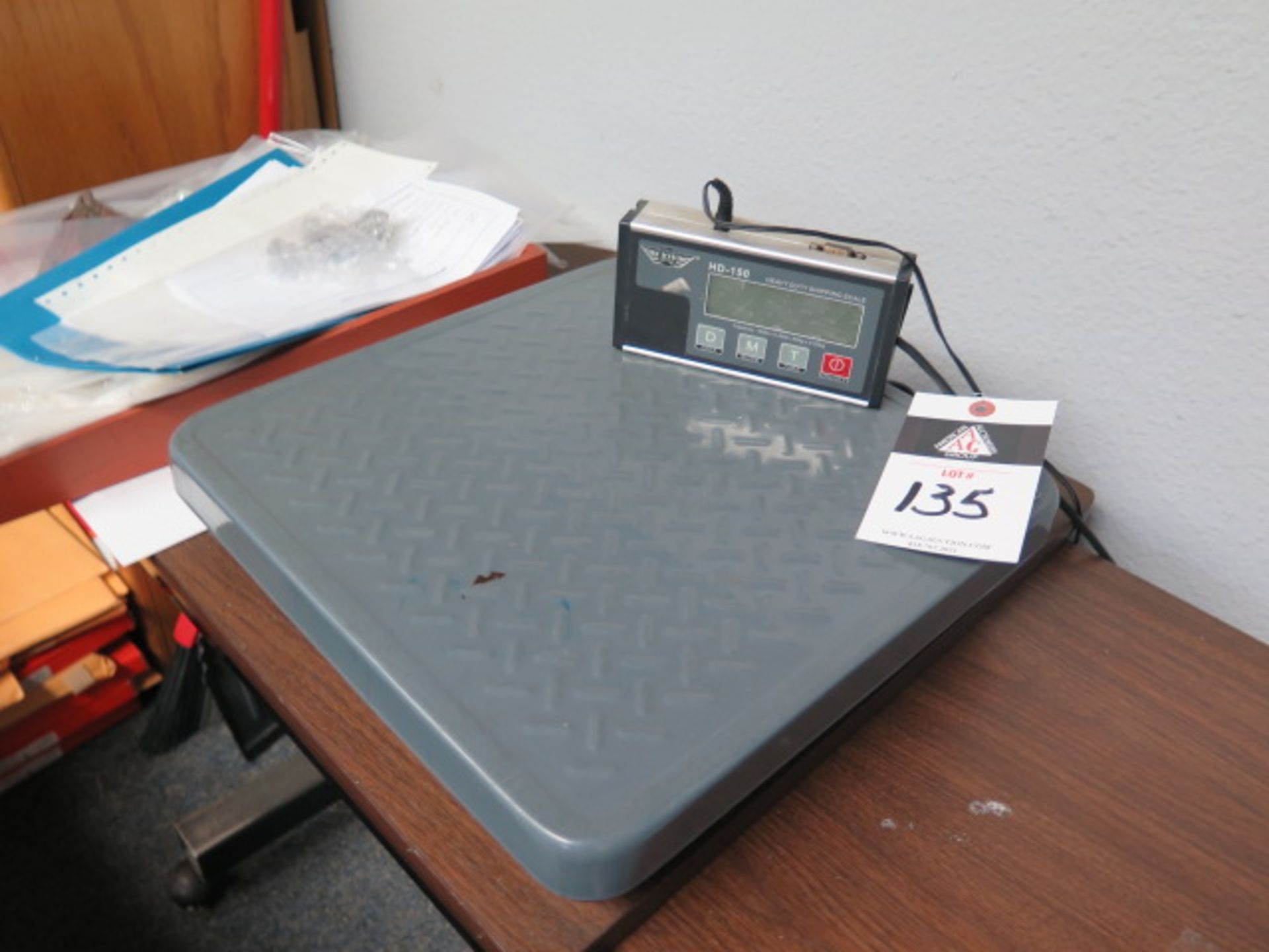 My-Weigh mdl. HD-150 150 Lb Cap Digital Scale (SOLD AS-IS - NO WARRANTY)