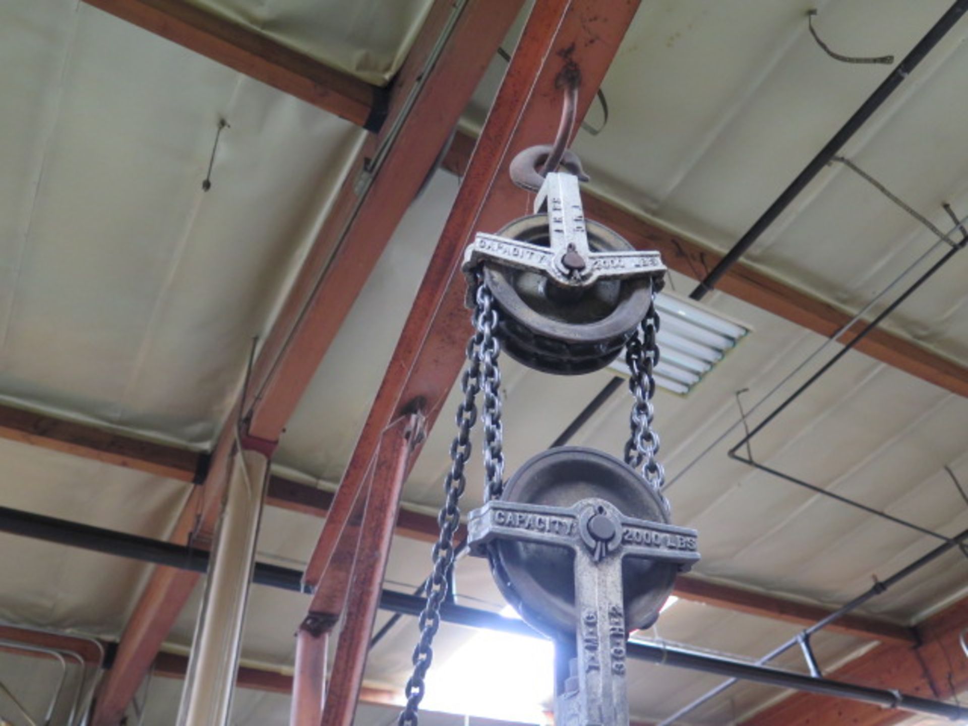 Portable A-Frame Gantry w/ Chain Hoist (SOLD AS-IS - NO WARRANTY) - Image 3 of 4