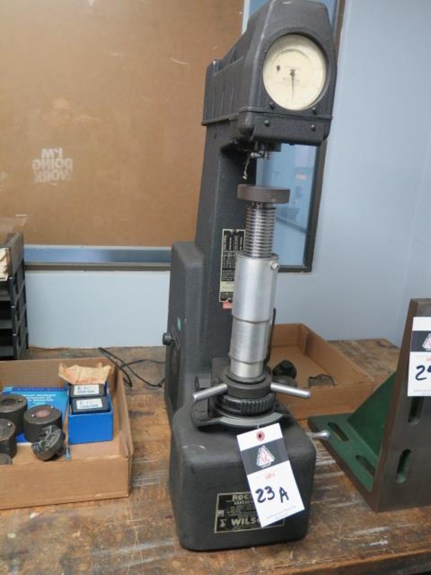 Wilson Rockwell Hardness Tester (SOLD AS-IS - NO WARRANTY)