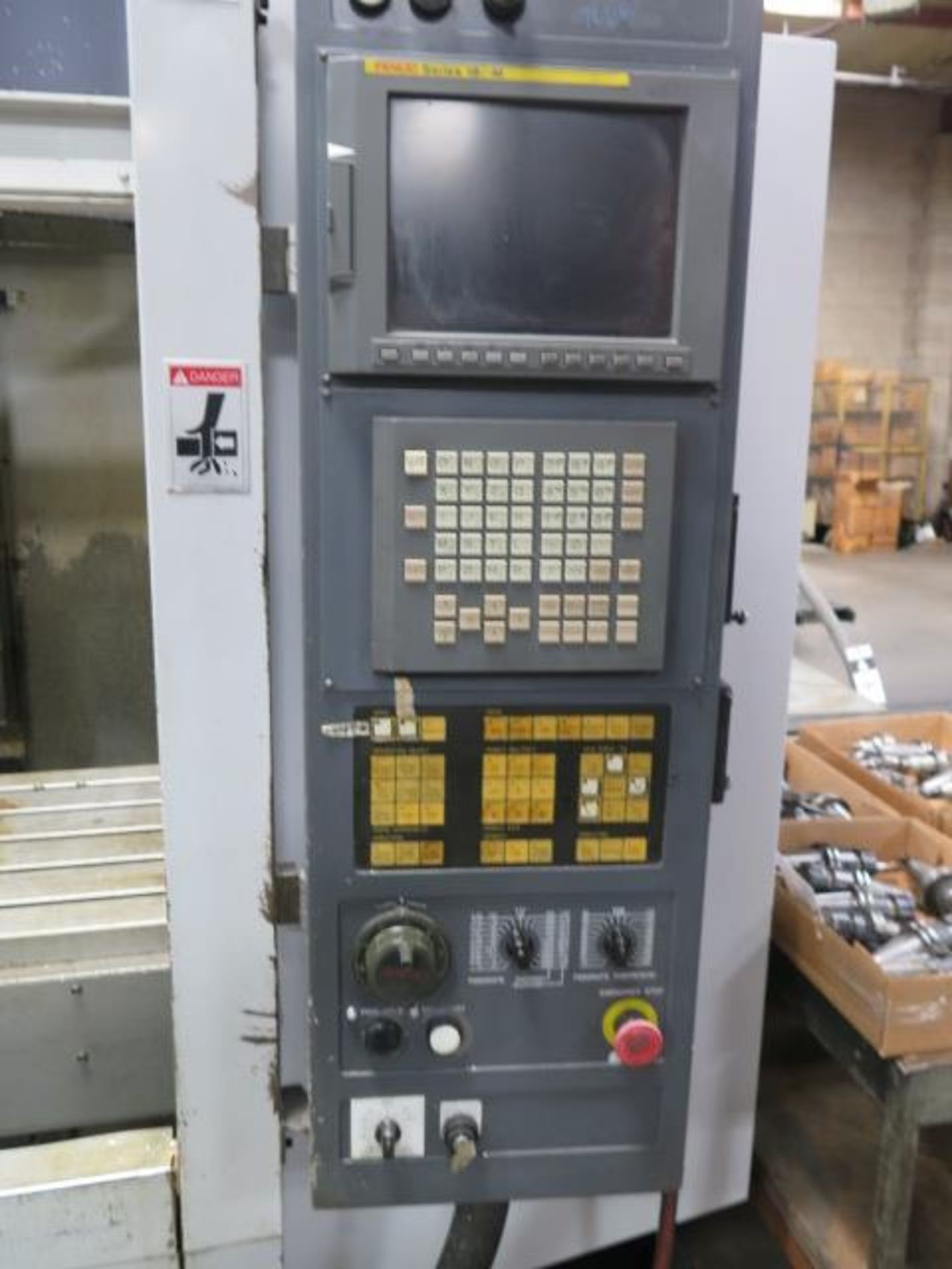 Enshu EV530S CNC VMC s/n 188 w/ Fanuc Series 18i-M Controls, 30-Station Side SOLD AS IS - Image 10 of 14