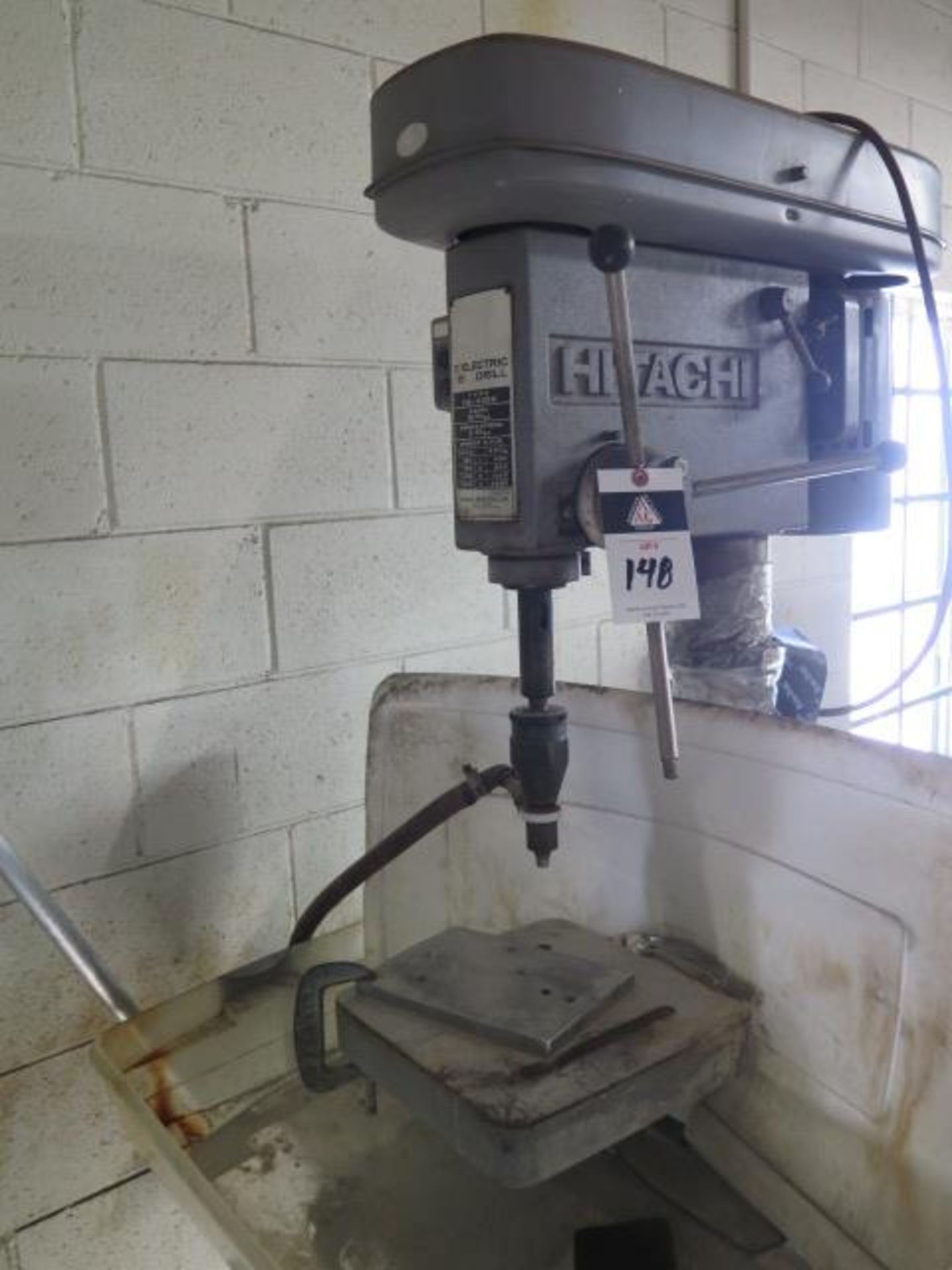 Hitachi Bench Model Drill Press w/ Custom Coolant Thru-Feed Attachment (SOLD AS-IS - NO WARRANTY) - Image 2 of 5