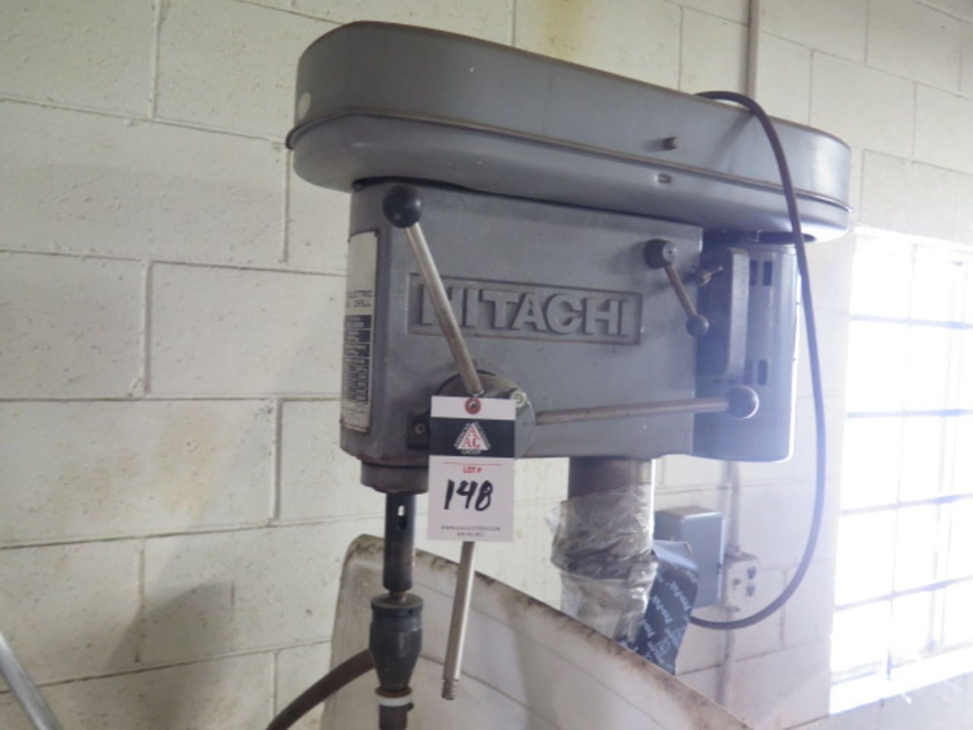 Hitachi Bench Model Drill Press w/ Custom Coolant Thru-Feed Attachment (SOLD AS-IS - NO WARRANTY) - Image 3 of 5