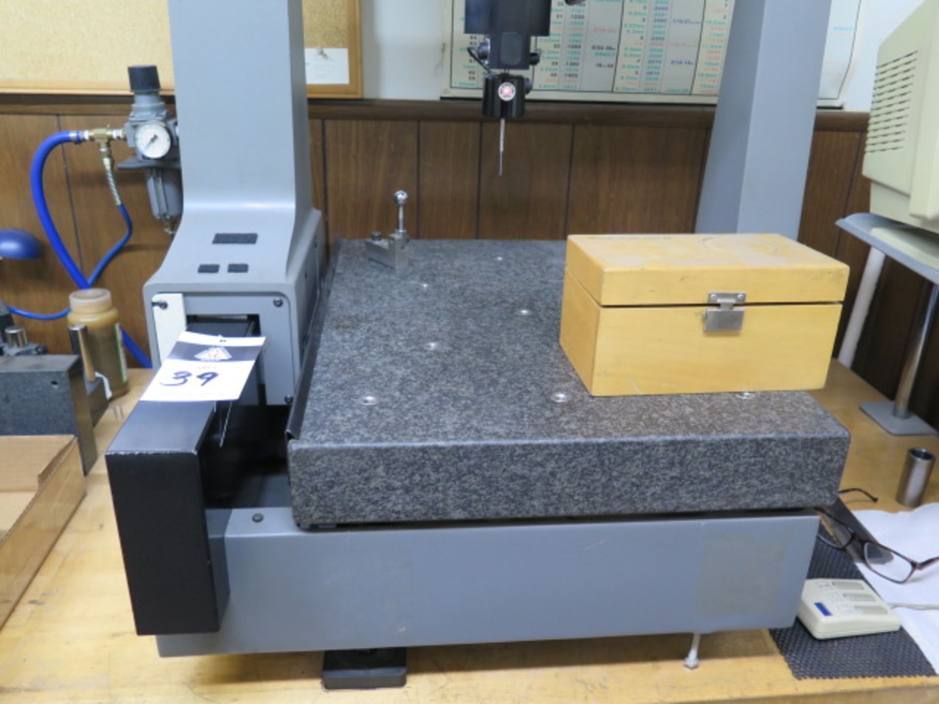 Brown & Sharpe "MicroVal" CMM Machine w/ Renishaw TP1s Probe Head, Micromeasure Software, SOLD AS IS - Image 3 of 11