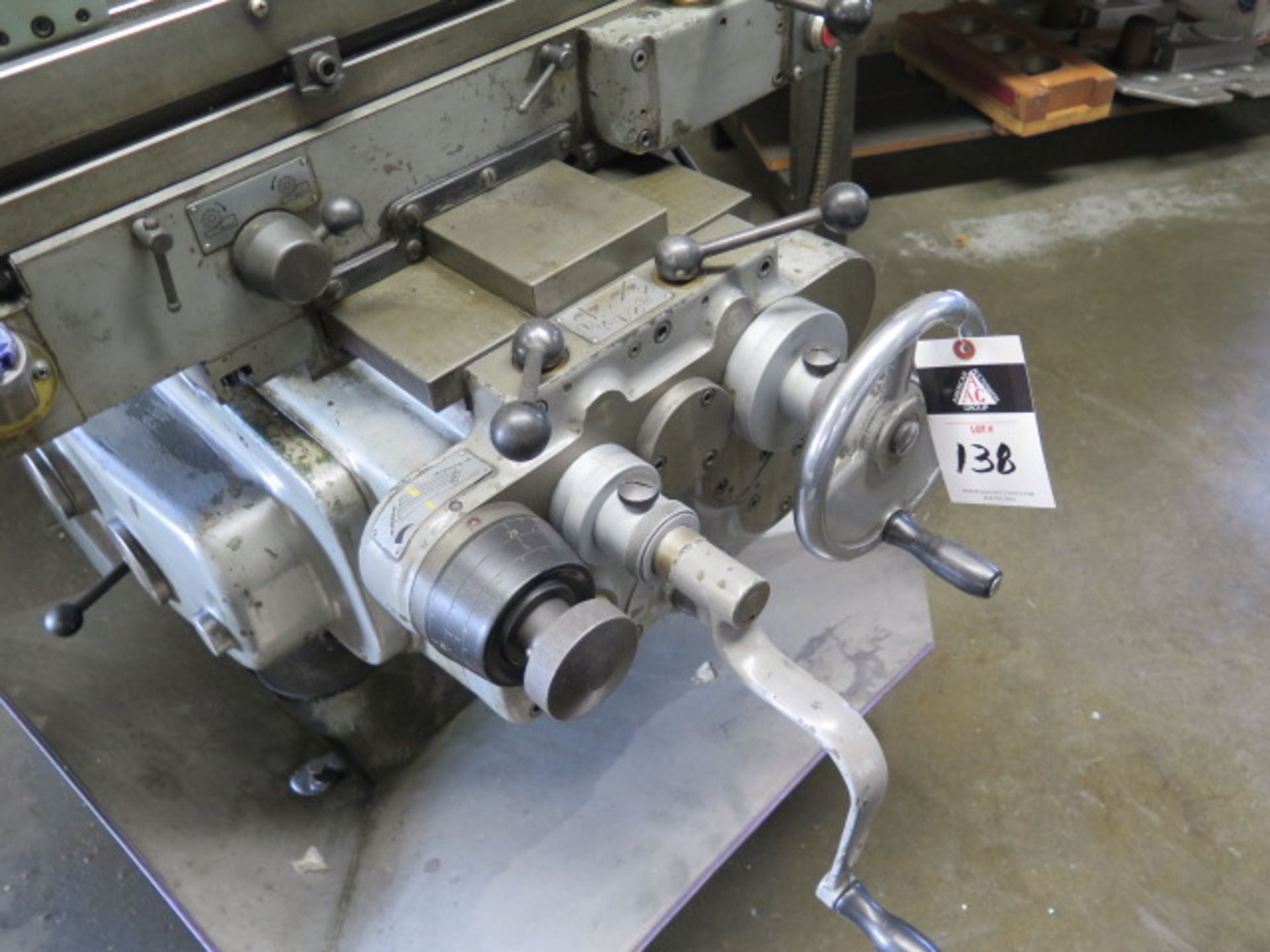 Hitachi Seiki MS-P Horiz Mill s/n N-5075 w/ 60-1800 RPM, 50-Taper Spindle, Power Feeds, SOLD AS IS - Image 6 of 14