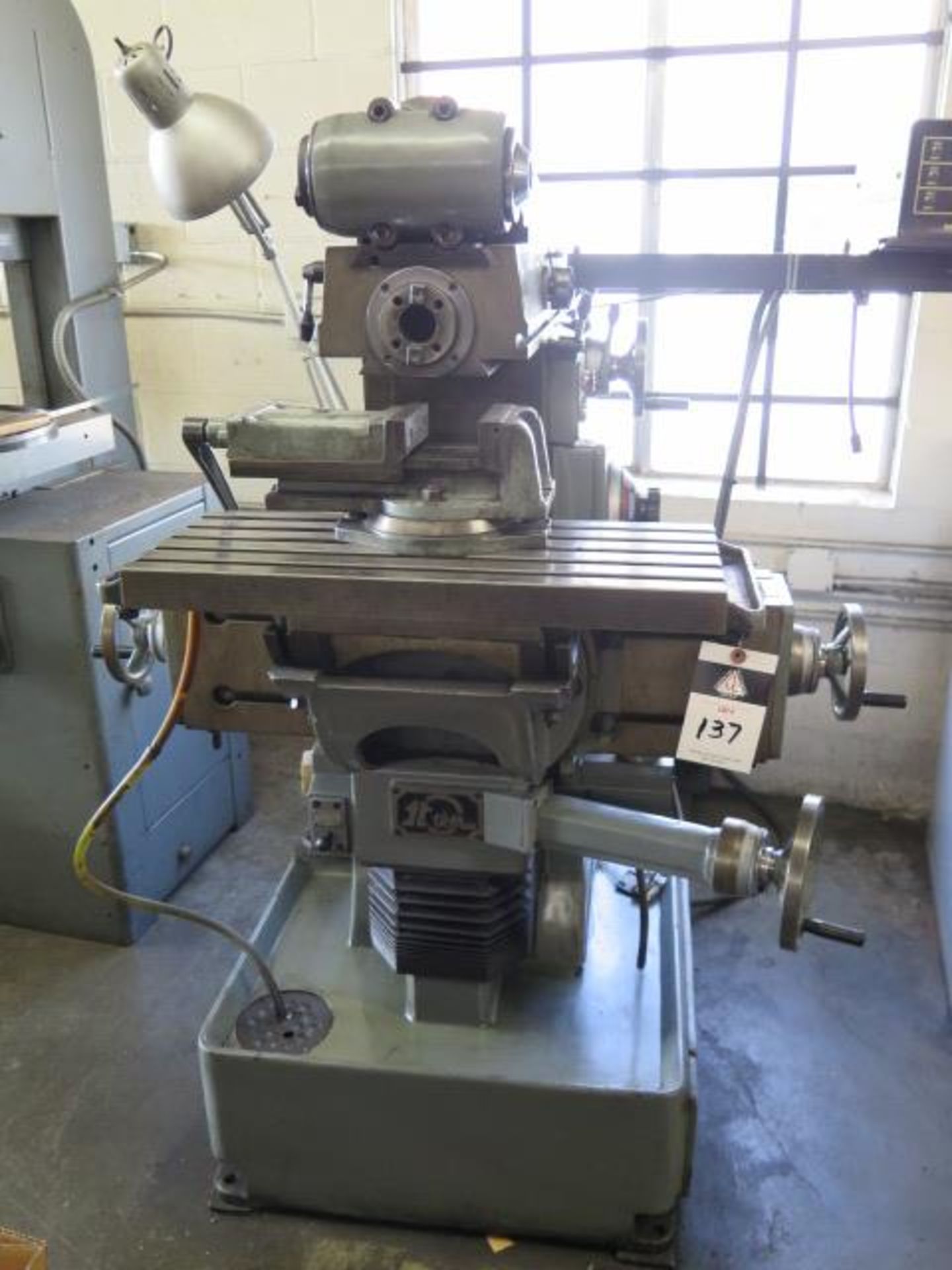 Select Machine mdl. 2UTM Universal Mill s/n 1562 w/ Acu-Rite II DRO, 48-1920 RPM, Horiz, SOLD AS IS - Image 2 of 15
