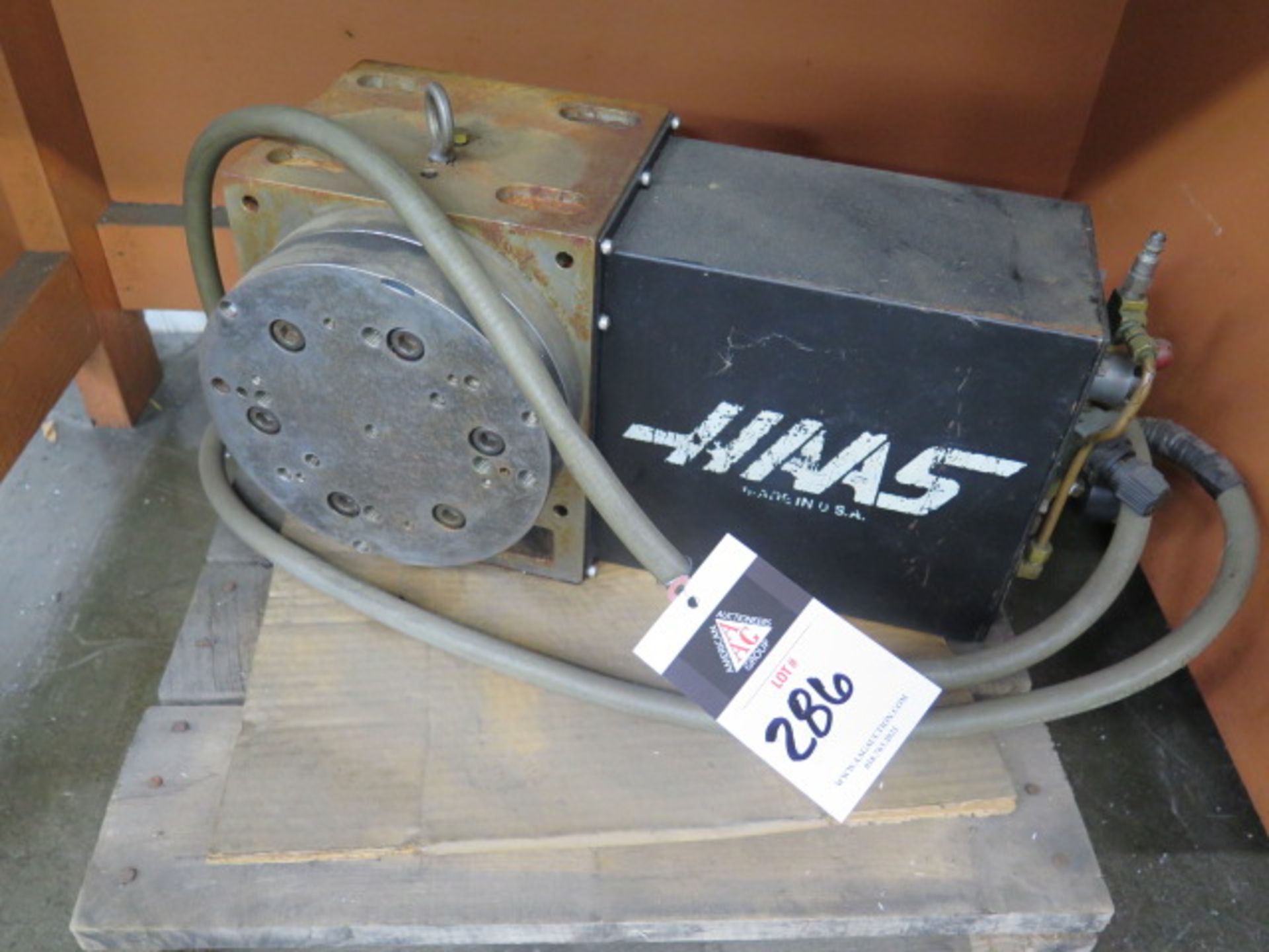 Haas HRT-210 4th Axis Rotary Head (NEEDS REPAIR) w/ Haas Servo Controller (SOLD AS-IS - NO WARRANT