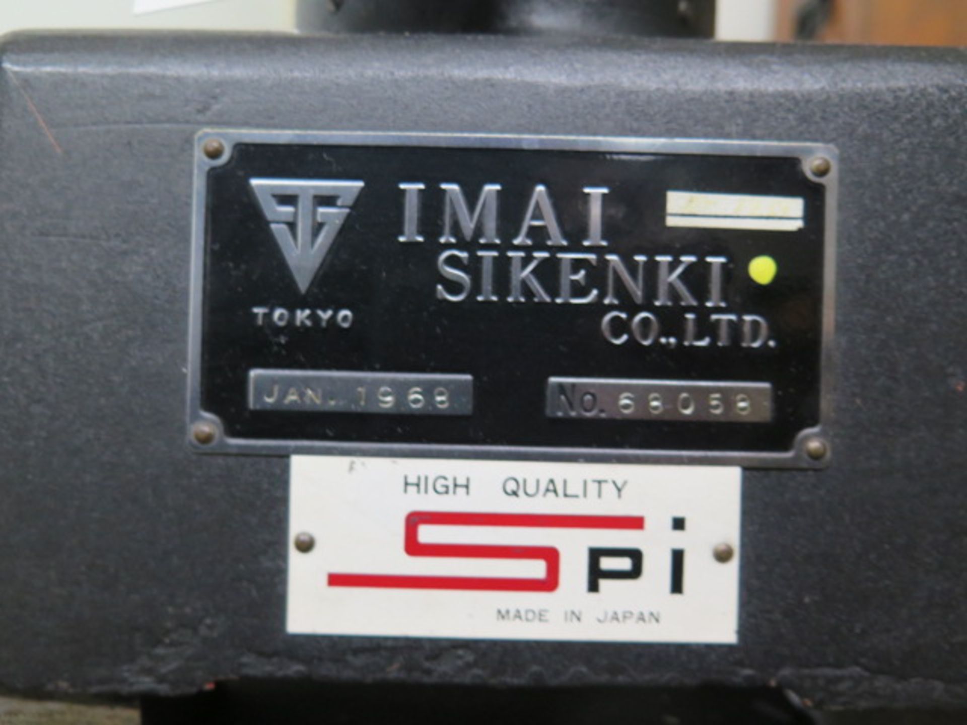Imai Sekenki Rockwell Hardness Tester w/ Acces (SOLD AS-IS - NO WARRANTY) - Image 8 of 8
