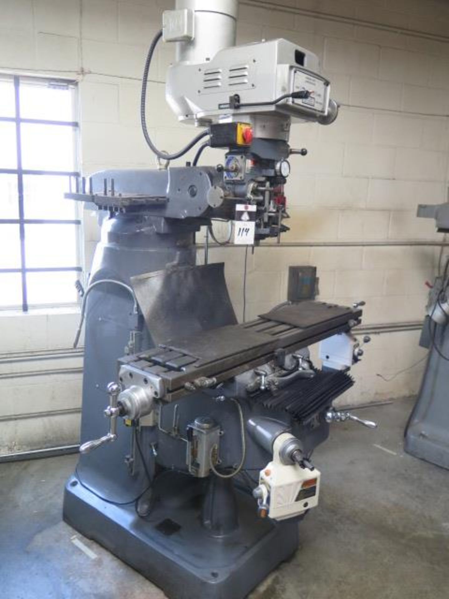 Import Vertical Mill s/n F050909 w/ Contour SDS2MS Prog DRO, 3Hp Motor, 60-4200 Dial, SOLD AS IS - Image 2 of 12