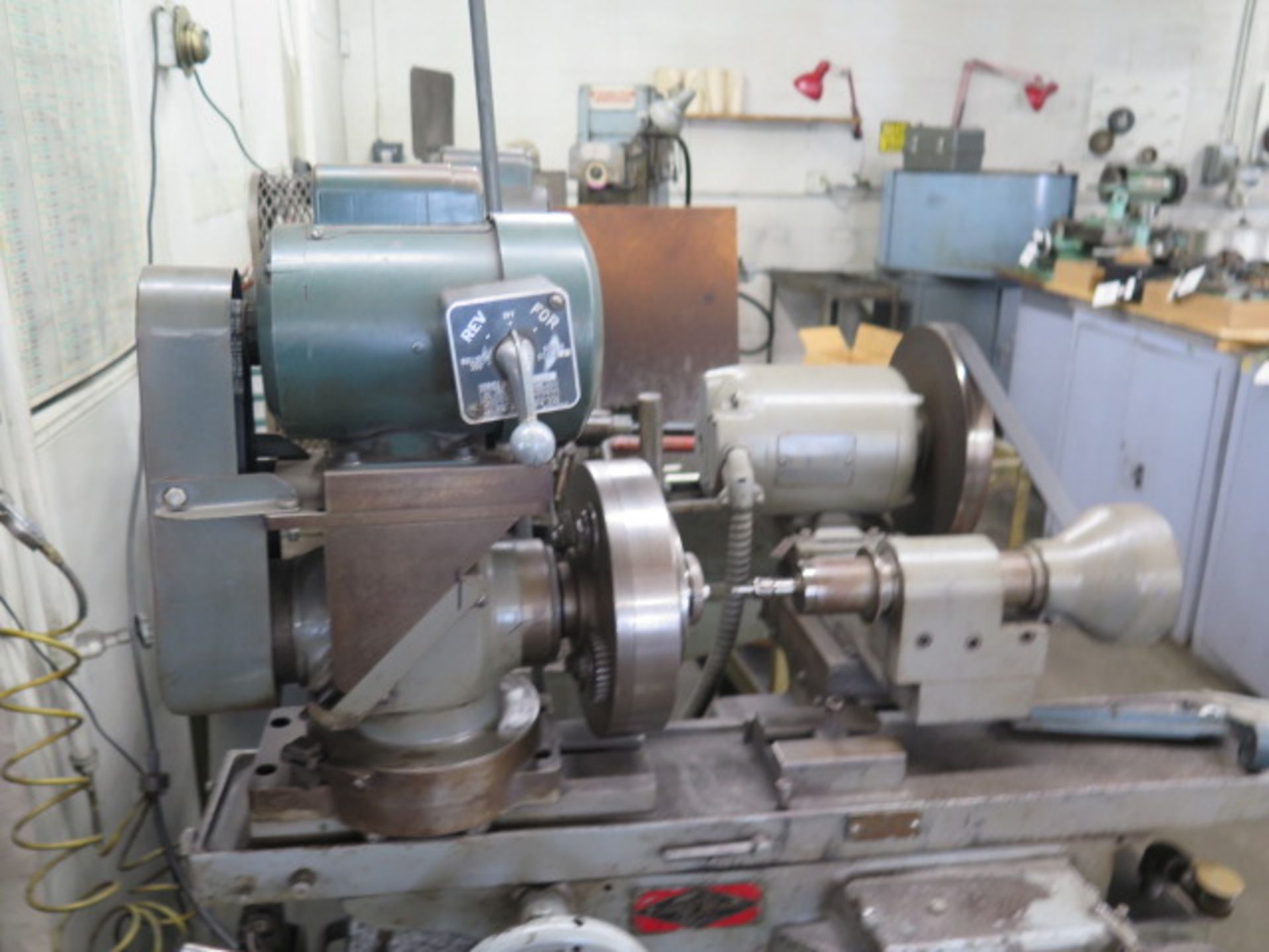 Van Norman No.5 ID Grinder w/ Motorized Work Head, High Speed ID Grinding Spindle (SOLD AS-IS - NO - Image 4 of 9