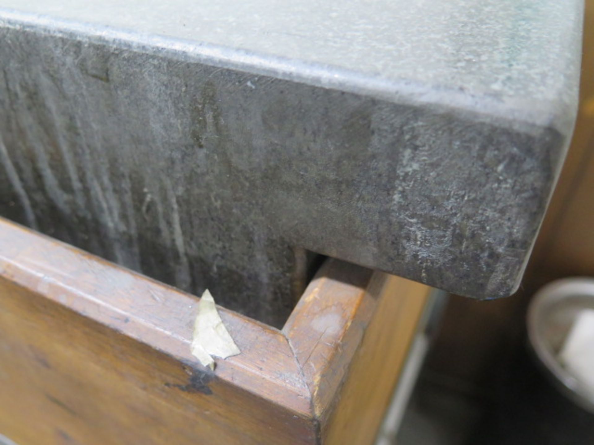 12" x 18" x 4" 2-Ledge Granite Surface Plate w/ Cart (SOLD AS-IS - NO WARRANTY) - Image 4 of 4