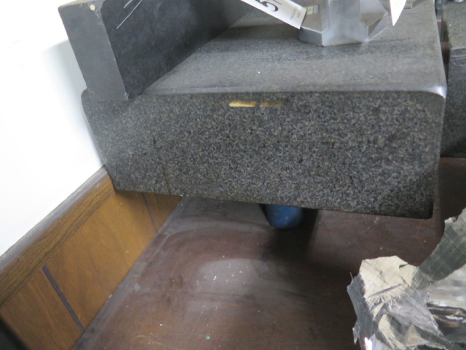 Microflat 12" x 18" x 4 1/2" Granite Surface Plate and 1 1/2" x 3" x 18" Granite Parallel (SOLD AS- - Image 2 of 4