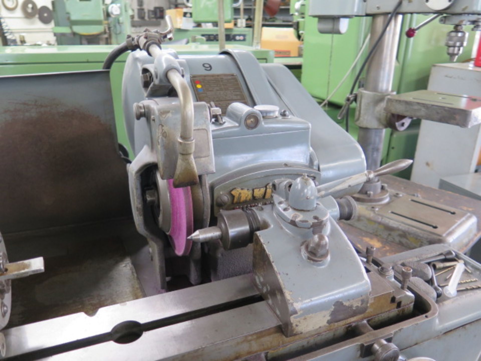 Myford CB Cylindrical Grinder s/n S85894 w/ Motorized Work Head, Center, Coolant (SOLD AS-IS - NO - Image 5 of 13