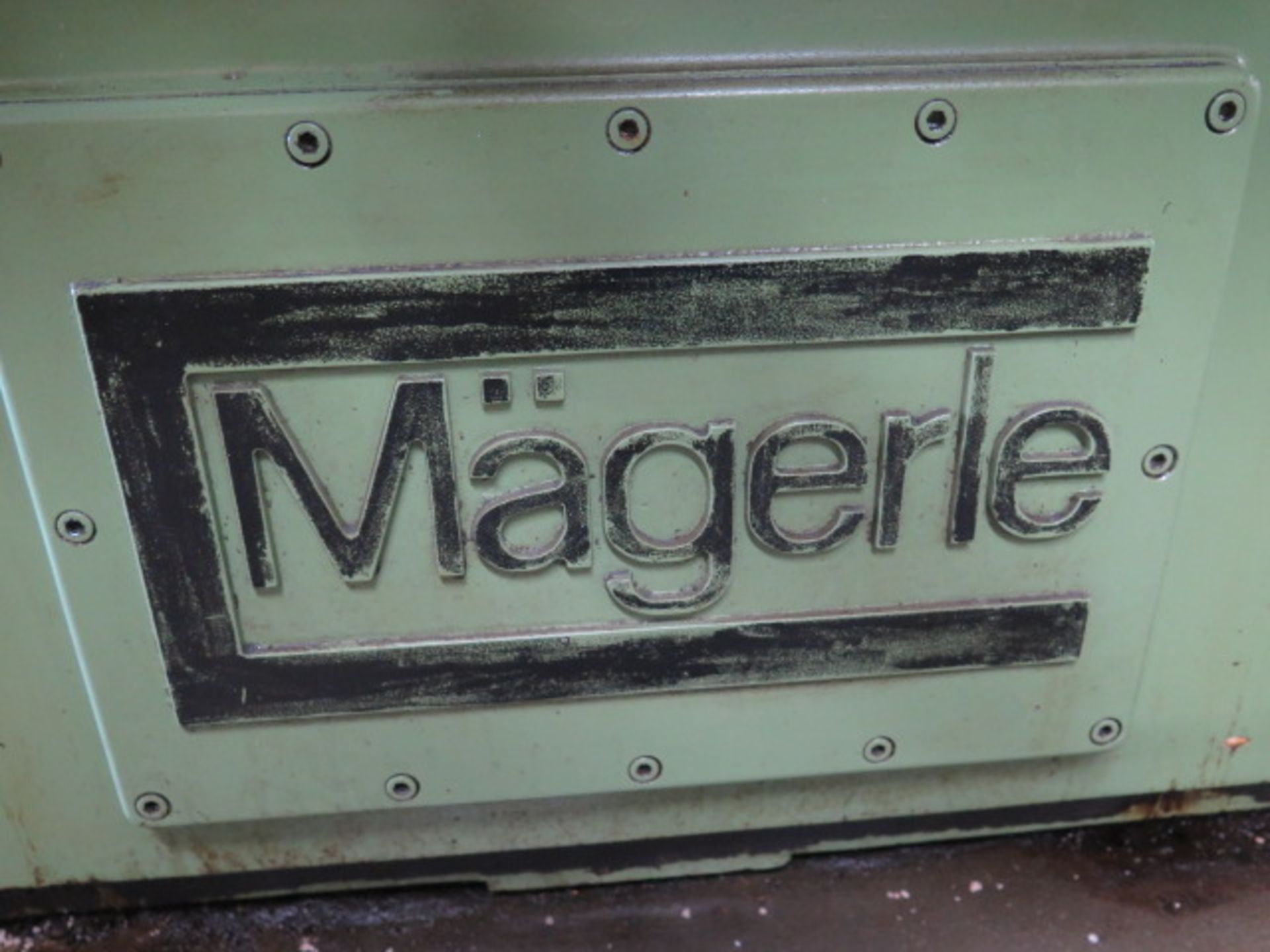 Magerle Type FP-10-S1 10" x 40" Auto Hydr Surface Grinder s/n 965 w/ Magerle Controls, SOLD AS IS - Image 21 of 22