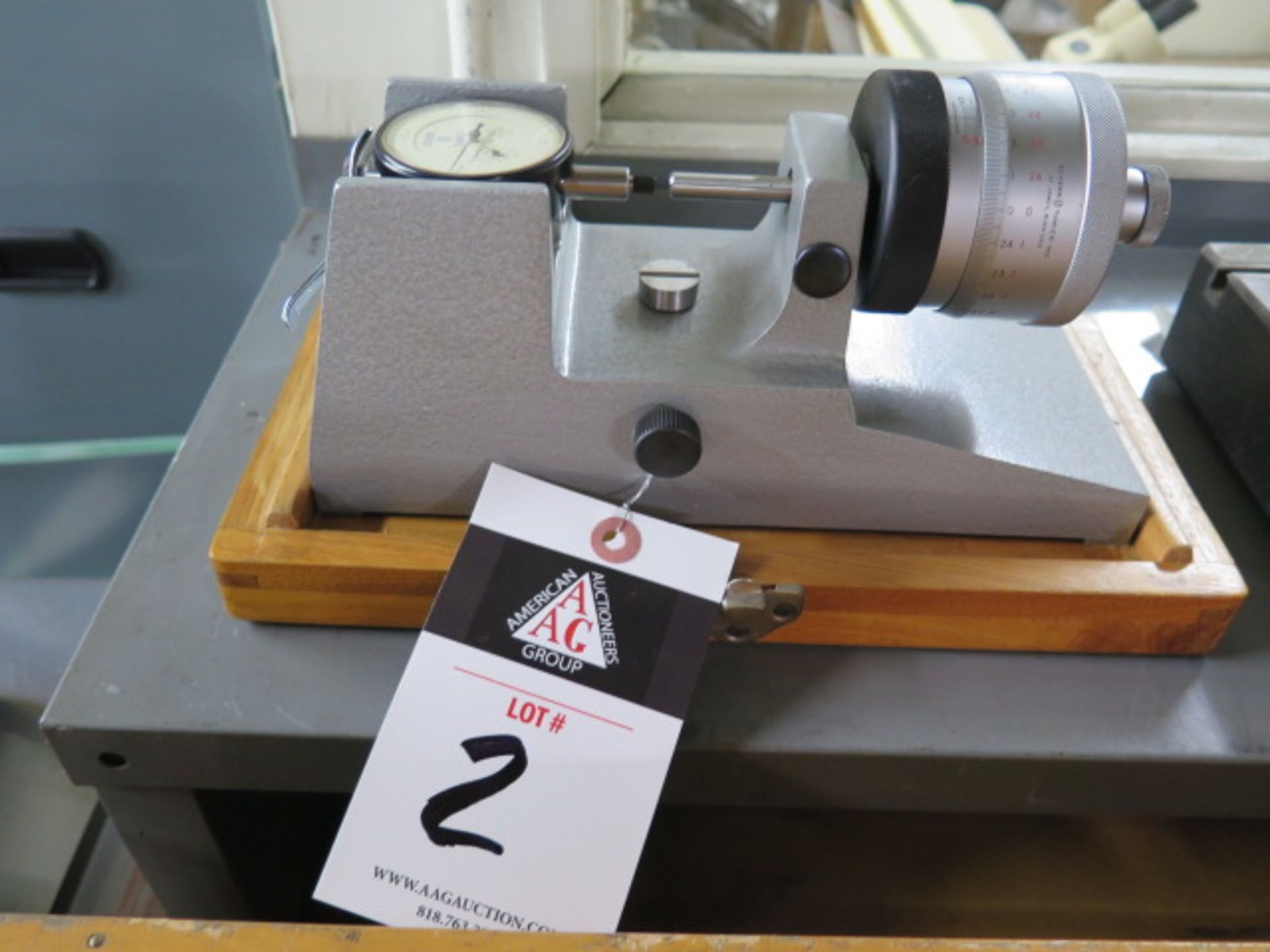 Scherr Tumico 0-1" Dial Super Micrometer (SOLD AS-IS - NO WARRANTY)