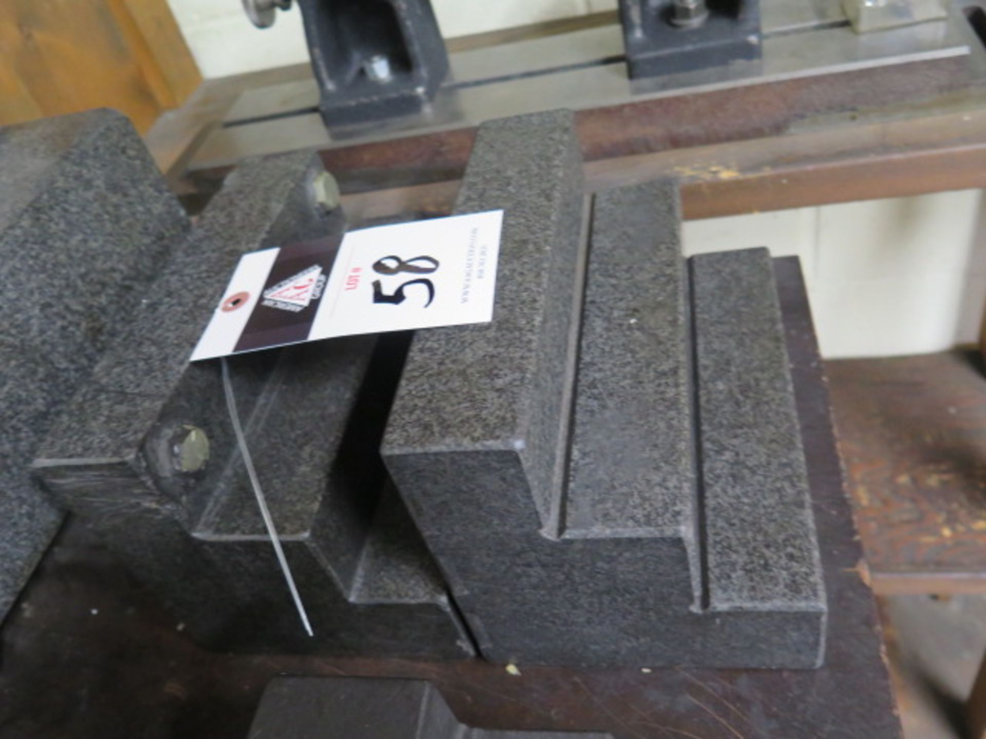 6" x 6" x 9" Granite Step Blocks (2) (SOLD AS-IS - NO WARRANTY)