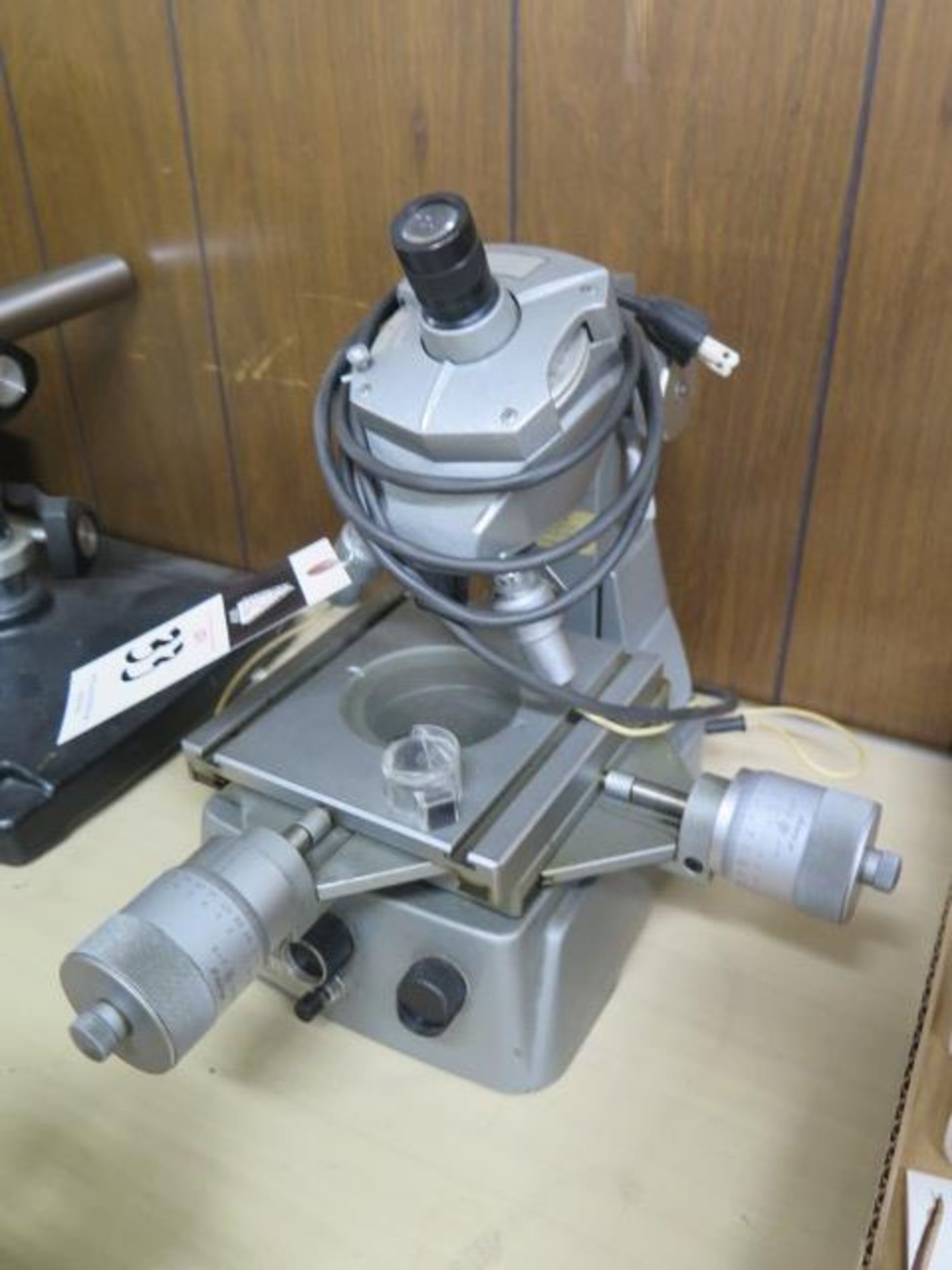 Mitutoyo BI-4 Tool Makers Microscope s/n 4351 w/ Light Source (SOLD AS-IS - NO WARRANTY) - Image 2 of 9