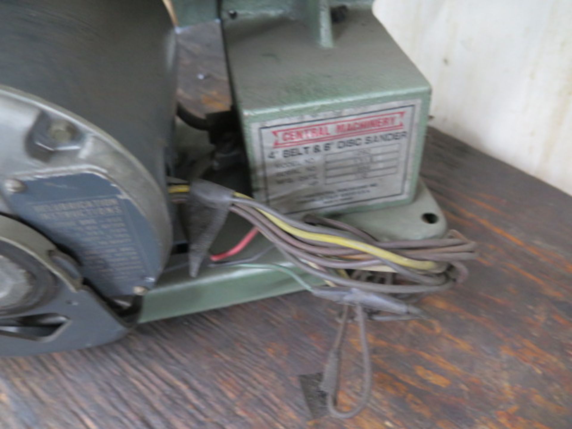 Central Machinery 4" Belt Sander (NEEDS REPAIR) (SOLD AS-IS - NO WARRANTY) - Image 3 of 4