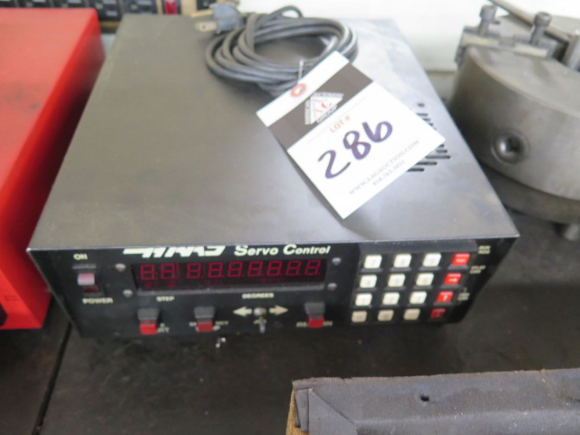 Haas HRT-210 4th Axis Rotary Head (NEEDS REPAIR) w/ Haas Servo Controller (SOLD AS-IS - NO WARRANT - Image 4 of 5