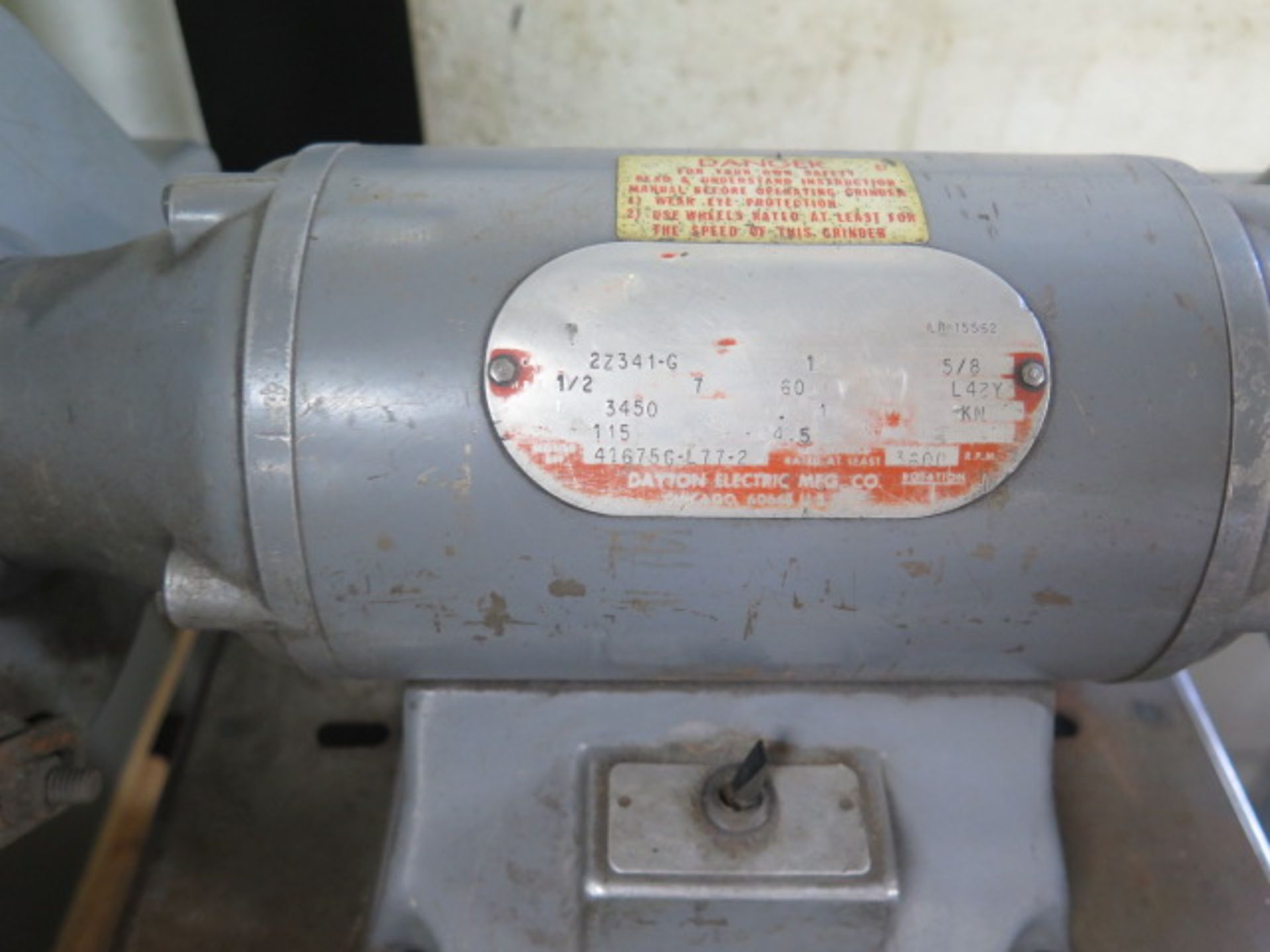 Dayton 6" Pedestal Grinder (SOLD AS-IS - NO WARRANTY) - Image 5 of 5