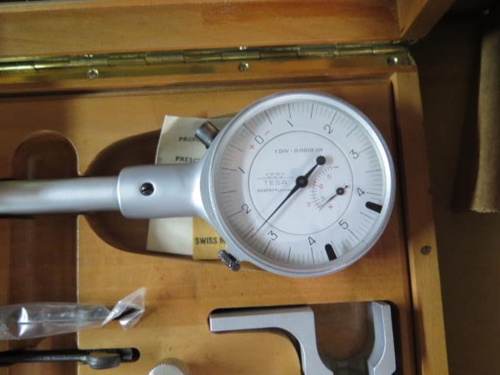 Tesa 0.8"-2.0" Dial Bore Gageand Indical Gage (SOLD AS-IS - NO WARRANTY) - Image 4 of 5