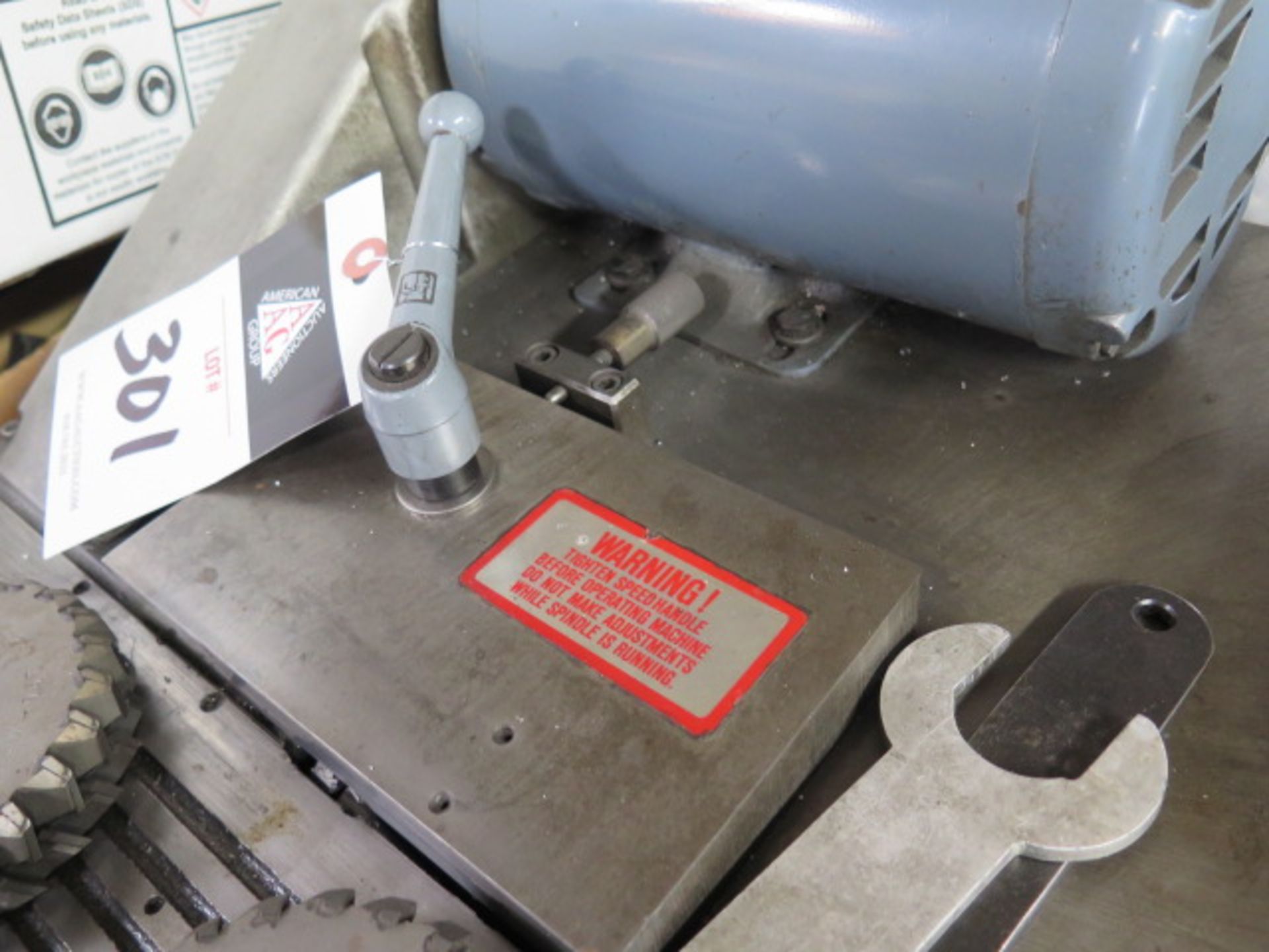 Edge Beveling Machine (SOLD AS-IS - NO WARRANTY) - Image 4 of 5