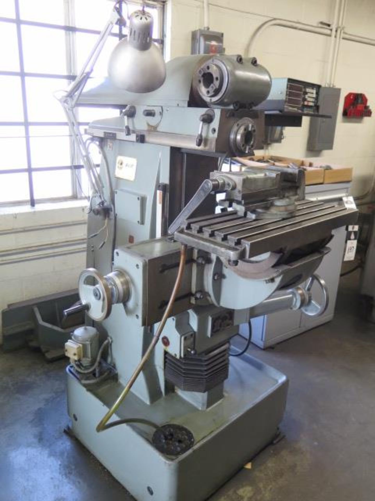 Select Machine mdl. 2UTM Universal Mill s/n 1562 w/ Acu-Rite II DRO, 48-1920 RPM, Horiz, SOLD AS IS - Image 3 of 15