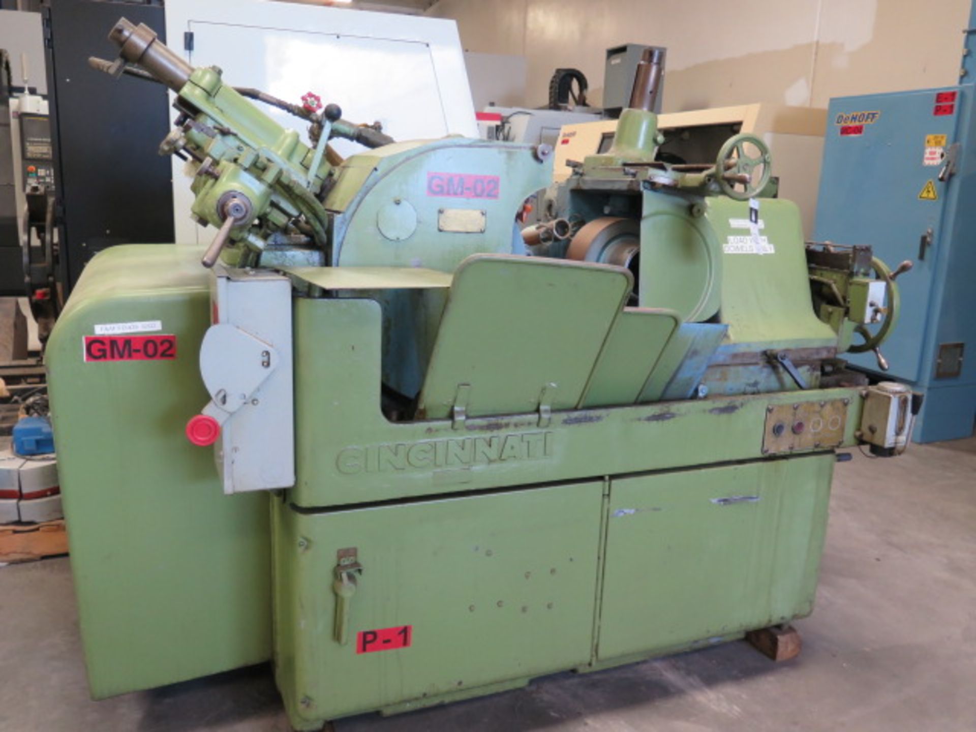 Cincinnati Centerless Grinder s/n 2M2H1Z-945 w/ 26” Wheel Cap, Hyd Grinding Wheel Dresser,SOLD AS IS - Image 2 of 14