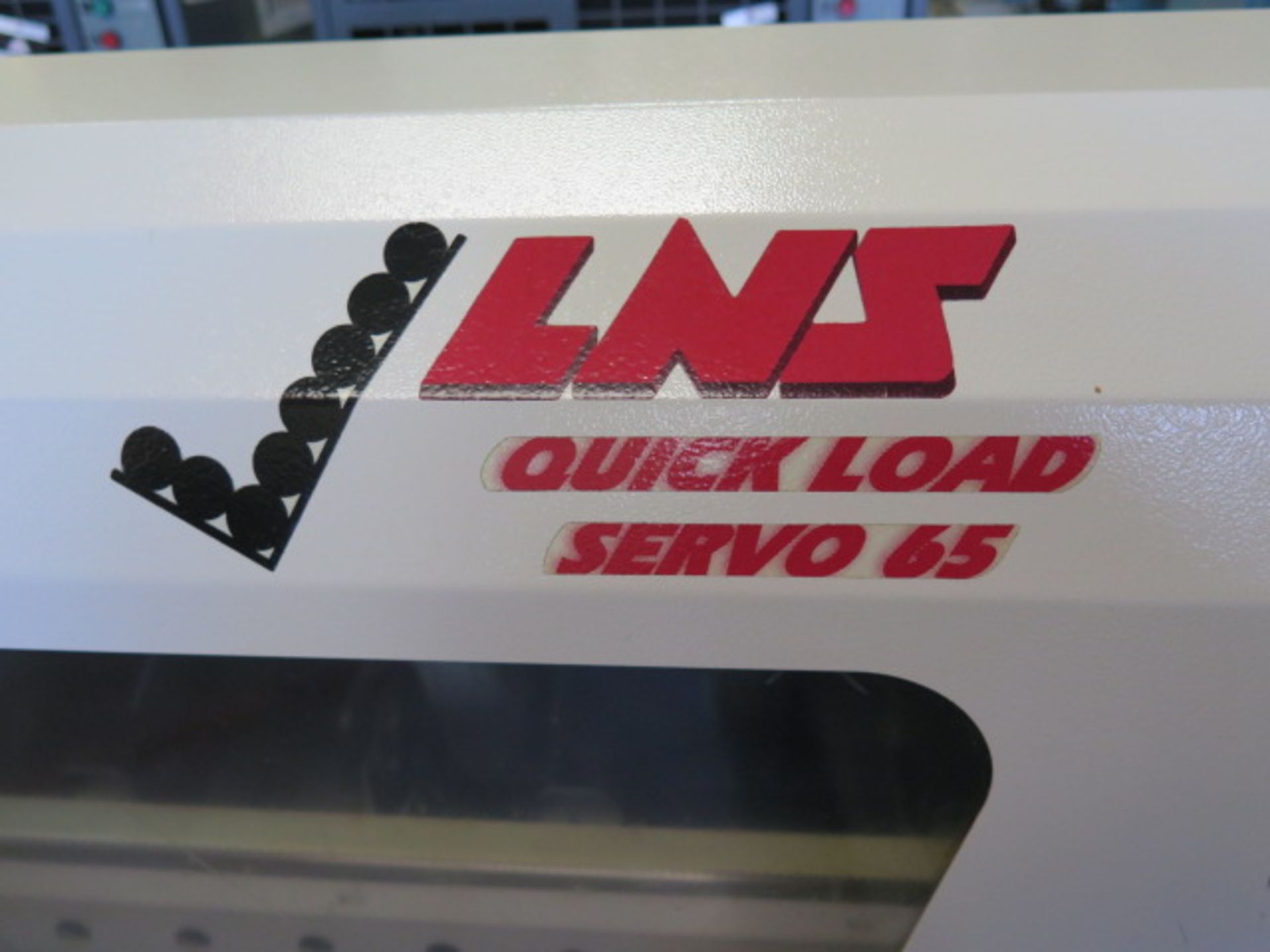 LNS Quick Load Servo 65 Automatic Bar Loader / Feeder s/n 350692 w/ LNS Digital Controls (SOLD AS-IS - Image 3 of 7