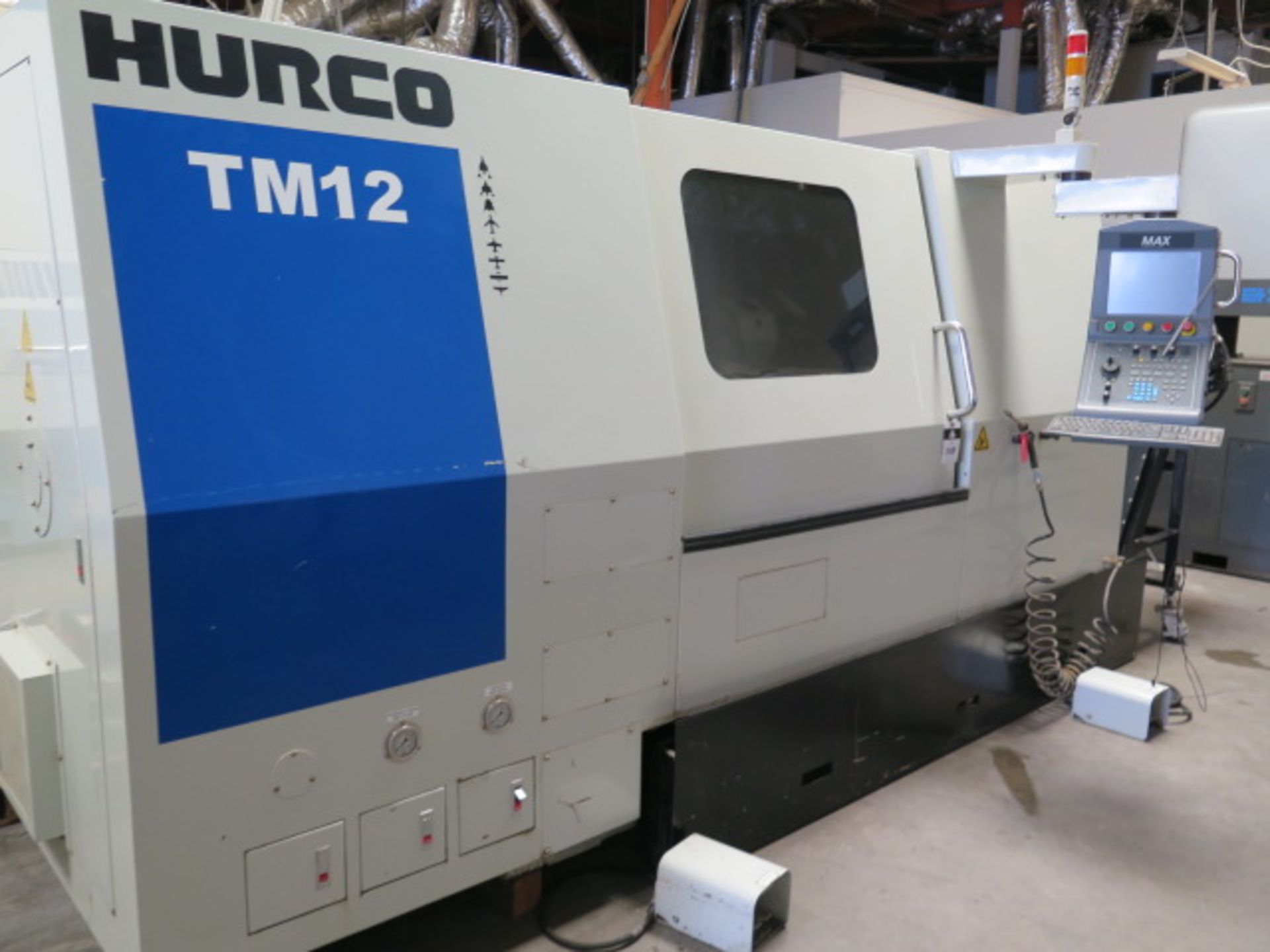 Hurco TM-12 CNC Turning Center s/n T12-11001022AAAH w/ 4.2'' Bar Capacity, Tool Presetter,SOLD AS IS - Image 2 of 21