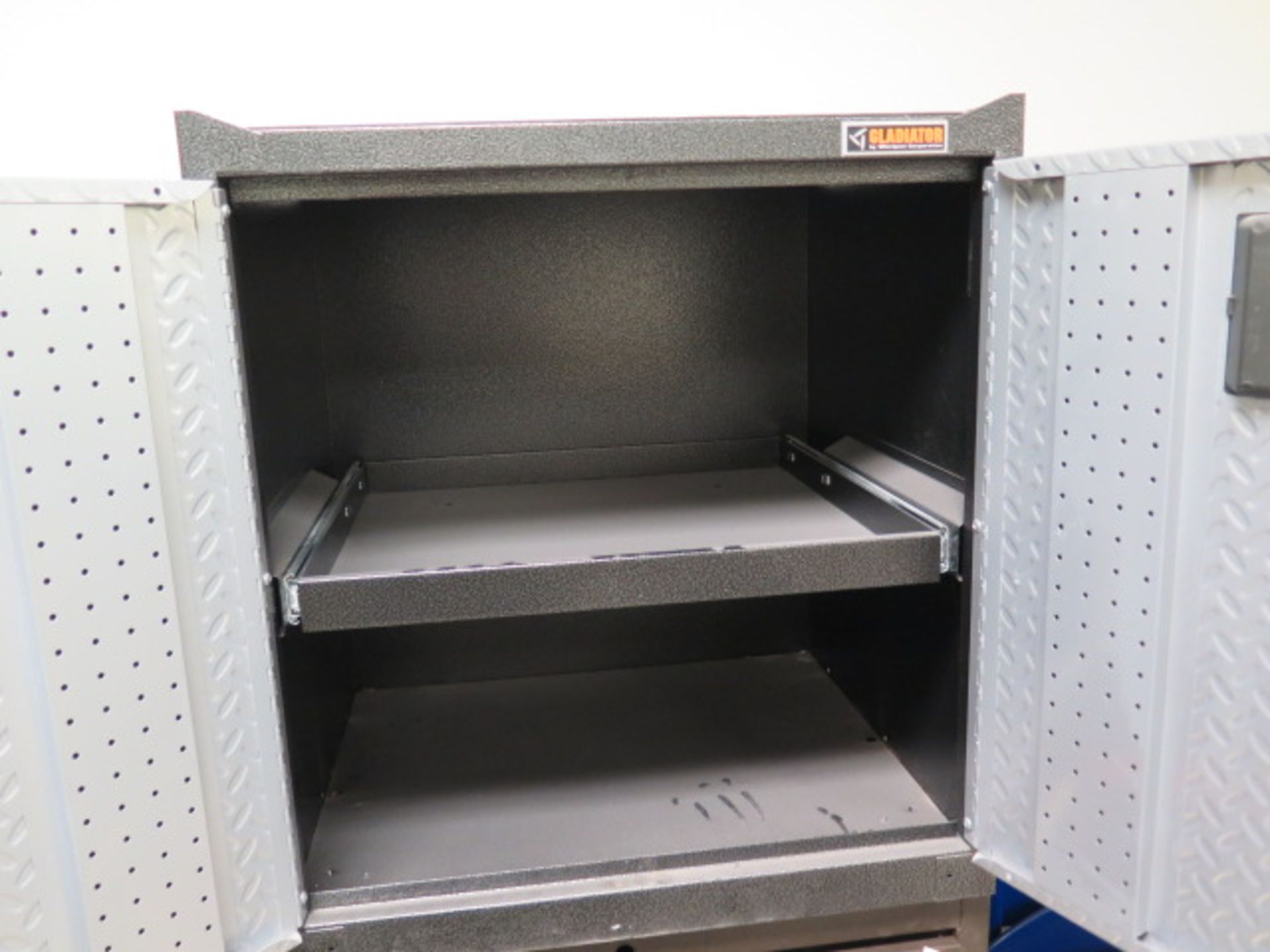 Gladiator Storage Cabinet w/ Slide-Out Shelf (SOLD AS-IS - NO WARRANTY) - Image 2 of 3