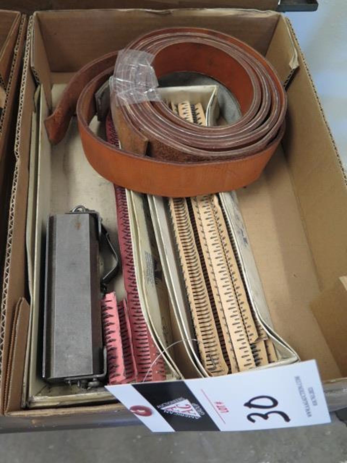 Belt Lacer and Supplies (SOLD AS-IS - NO WARRANTY)