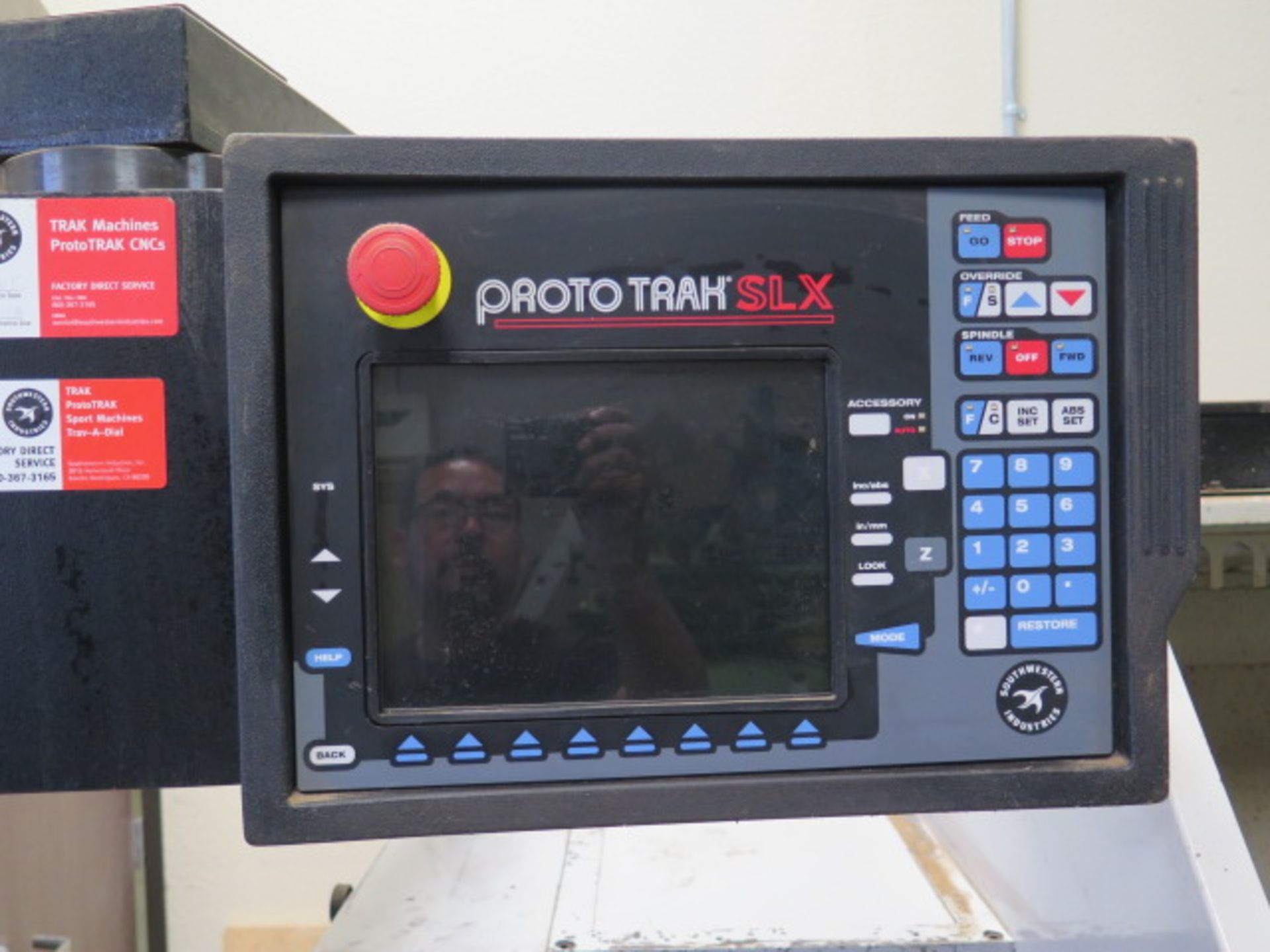 SMW Proto Trak TRL 1845 SX CNC Lathe w/ ProtoTrak SLX Controls, 80-2500 RPM, In/mm Thread,SOLD AS IS - Image 12 of 17
