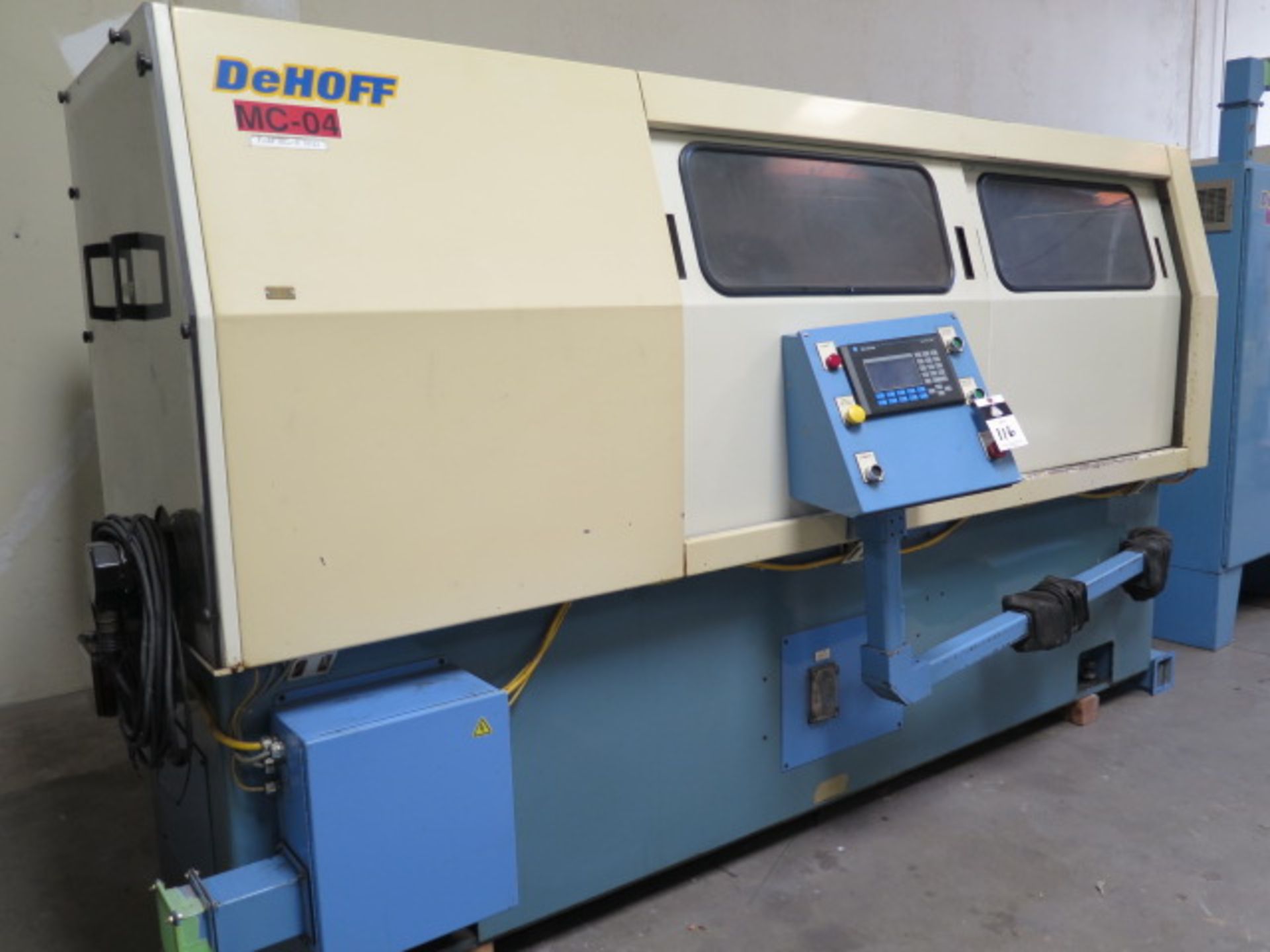 DeHoff 1536 CNC Gun Drilling Machine w/ Allen Bradley PanelView 550 Controls, 12” Jaw, SOLD AS IS - Image 2 of 19