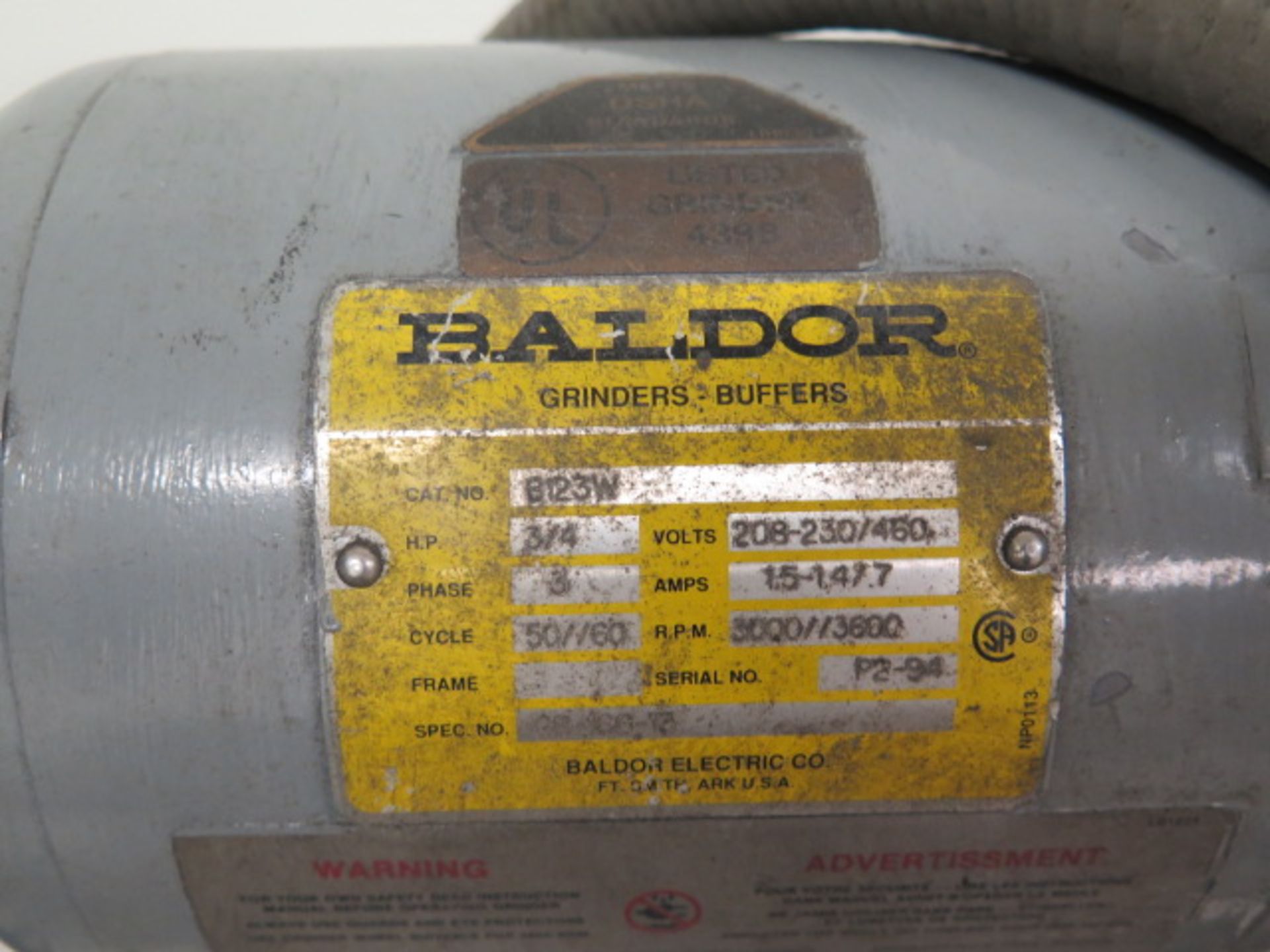 Baldor 8" Pedestal Grinder (SOLD AS-IS - NO WARRANTY) - Image 6 of 6