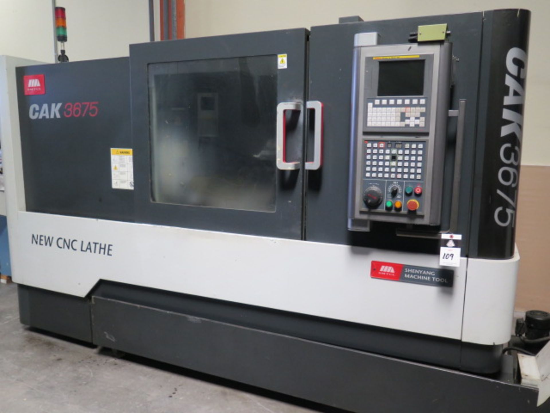 2011 SMTCL Shenyang OAK3675 CNC Turning Center s/n A31010027 w/ Fanuc 0i Mate-TD Controls,SOLD AS IS