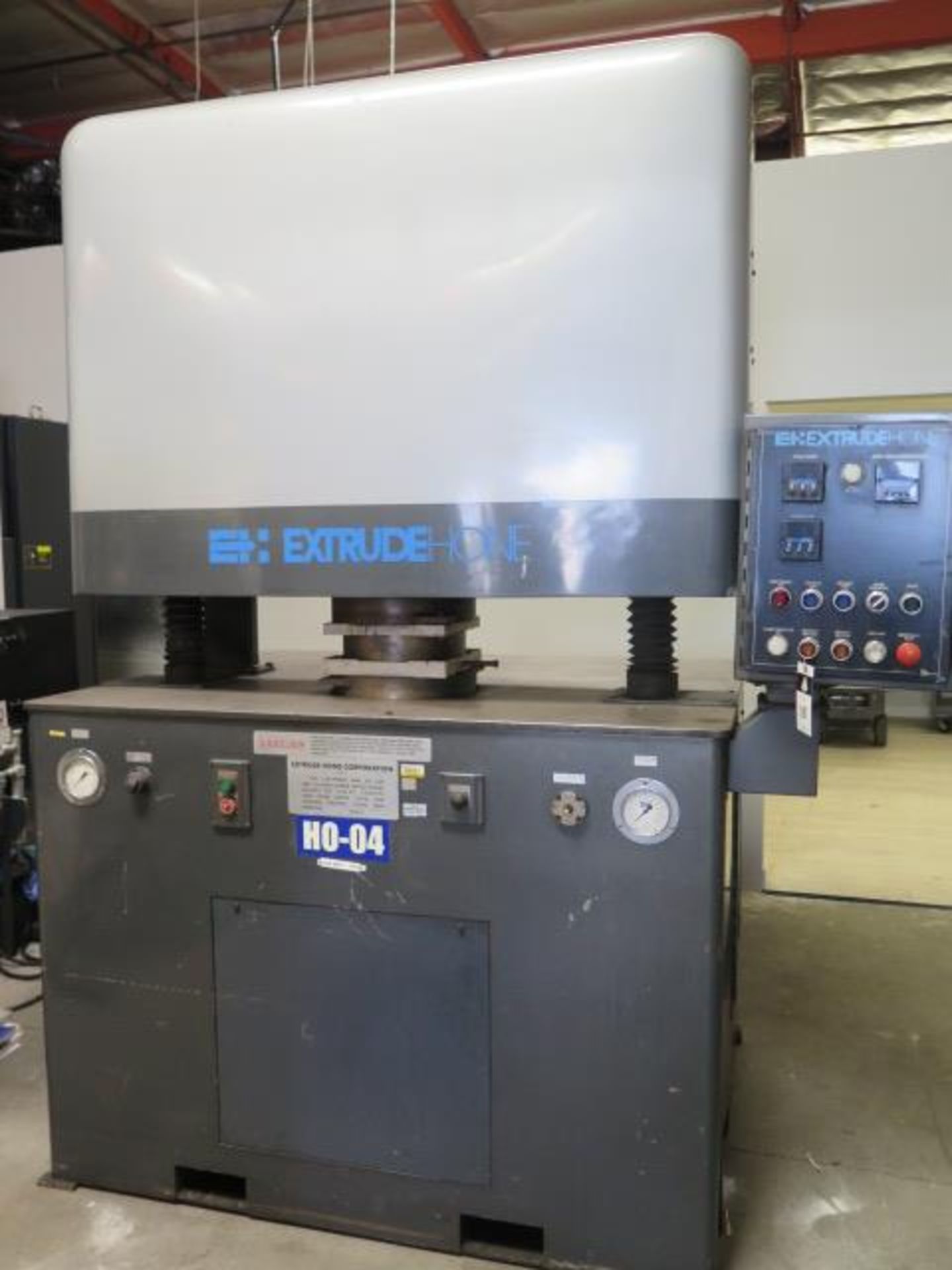 Extrude Hone “Spectrum VIII” Media Honing Machine w/Extrude Hone Controls, Dual Operation,SOLD AS IS