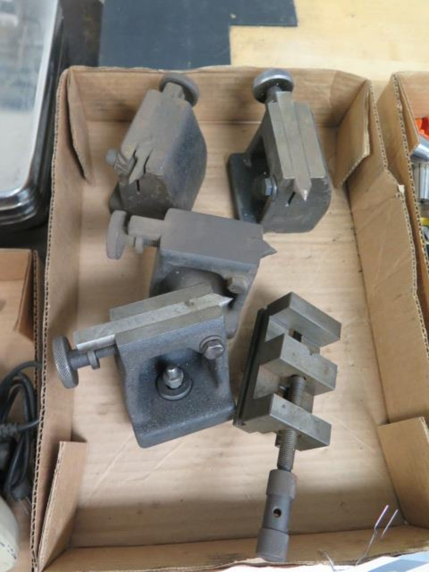 Mill Centers (4) and 2 3/8" Machine Vise (SOLD AS-IS - NO WARRANTY) - Image 2 of 4