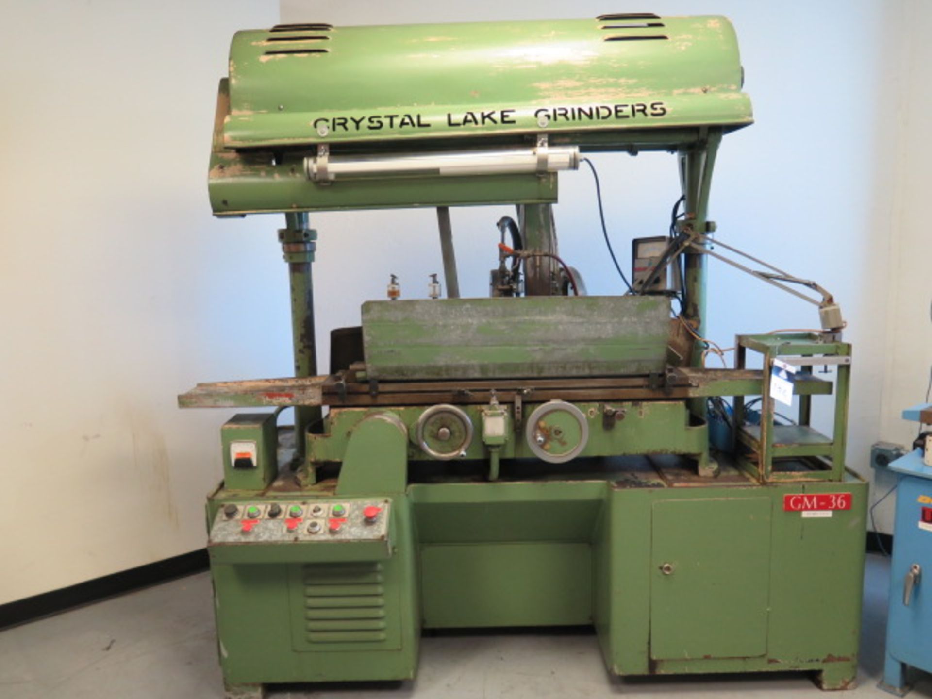 Crystal Lakes 9” x 18” Cylindrical Grinder (SOLD AS-IS - NO WARRANTY)