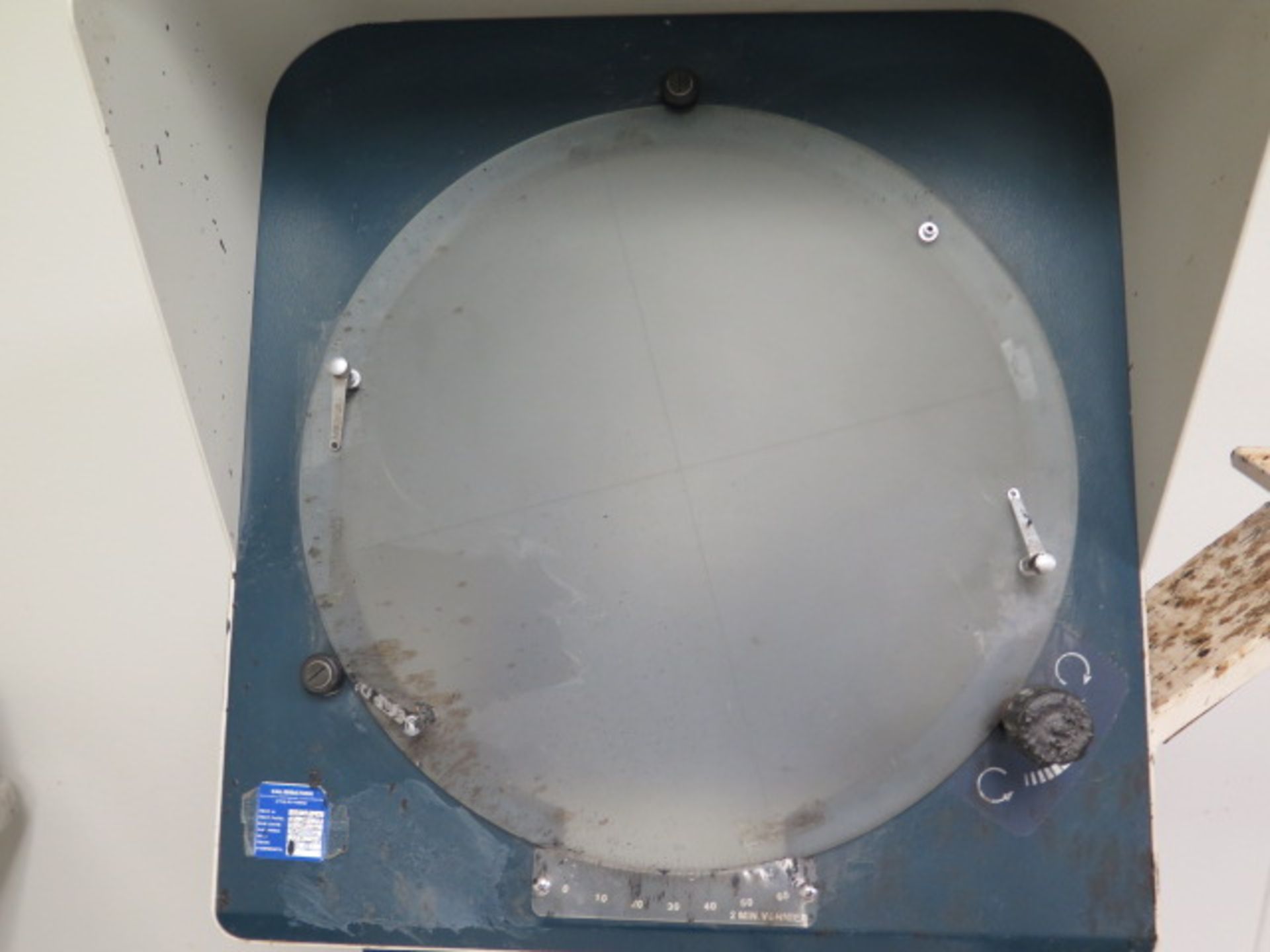 Mitutoyo PH-A14 14" Optical Comparator (NEEDS REPAIR) w/ Mitutoyo DRO, Surface and Profile Illuminat - Image 4 of 10