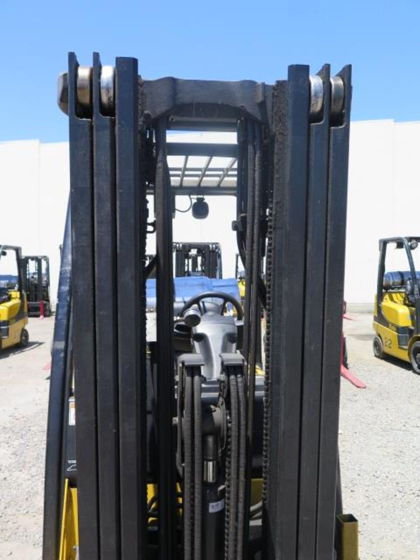 2012 Yale GLC050VXNVSE083 5000 Lb LPG Forklift s/n A910V17099J w/ 3-Stage, SS, 189” Lift, SOLD AS IS - Bild 5 aus 18