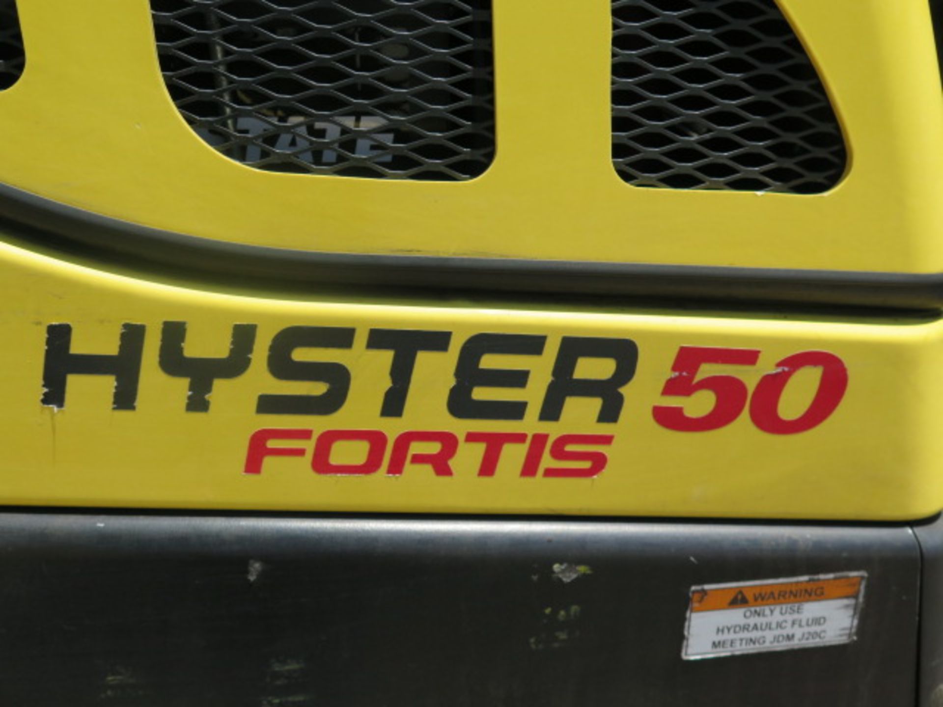 2018 Hyster H50FT 5000 Lb LPG Forklift s/n P177V06250 w/ 3-Stage, 189” Lift, Side Shift, SOLD AS IS - Bild 23 aus 24