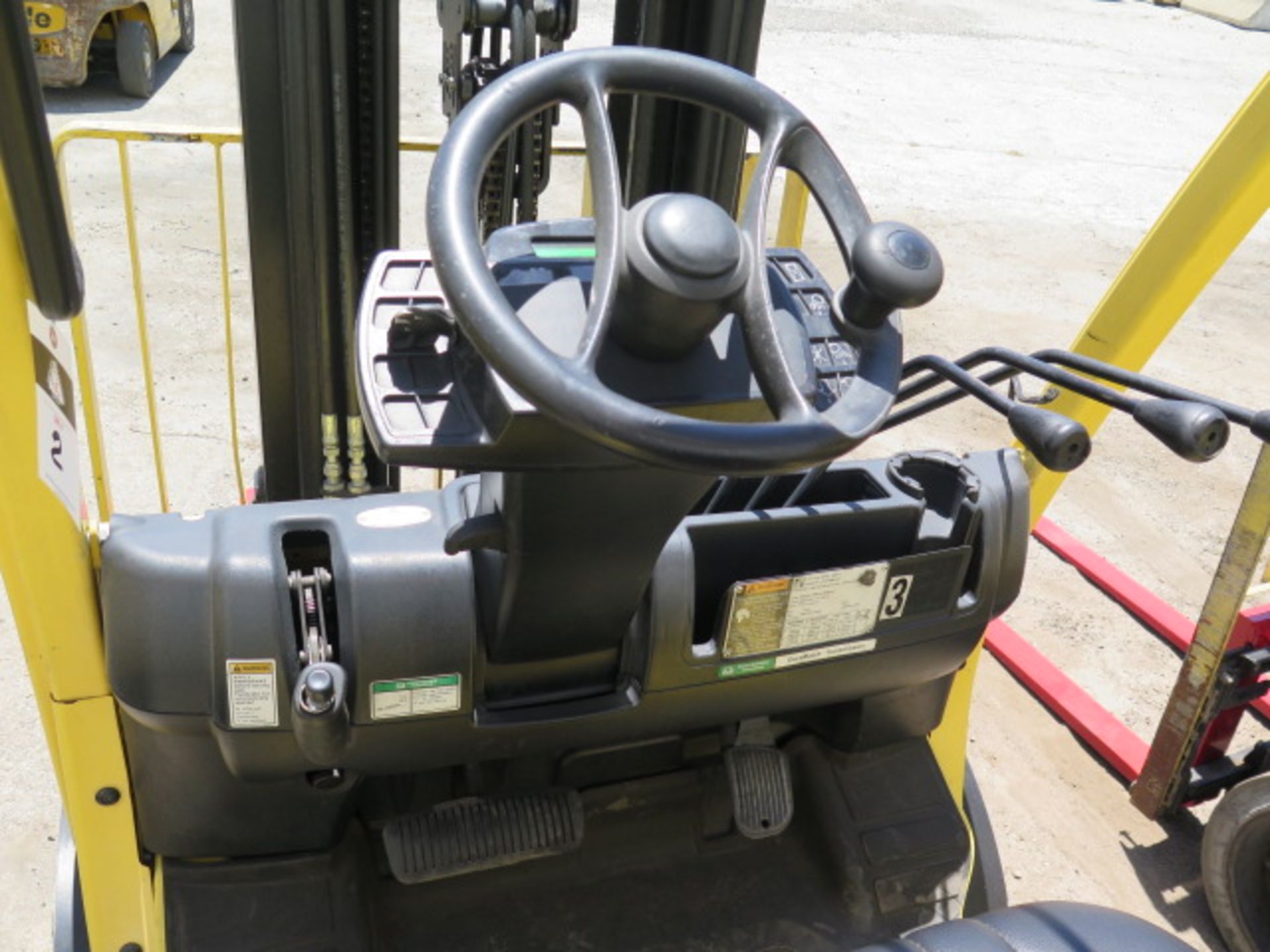 2018 Hyster H60FT 6000 Lb Cap LPG Forklift s/n P177V04957P w/ 3-Stage,182” Lift Height, SOLD AS IS - Image 13 of 22