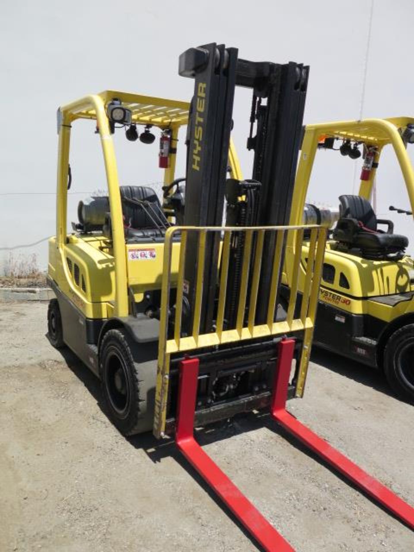 2018 Hyster H60FT 6000 Lb Cap LPG Forklift s/n P177V04957P w/ 3-Stage,182” Lift Height, SOLD AS IS - Image 3 of 22