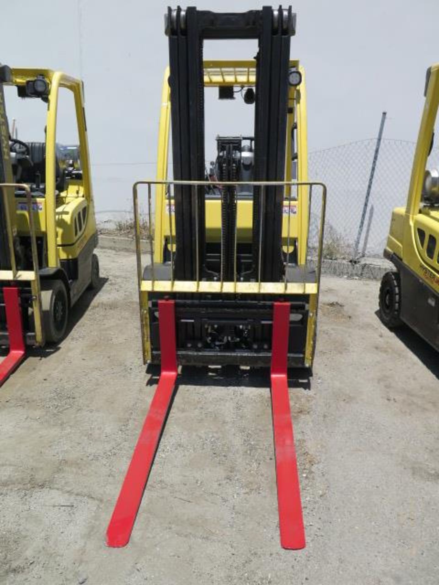 2018 Hyster H60FT 6000 Lb Cap LPG Forklift s/n P177V04957P w/ 3-Stage,182” Lift Height, SOLD AS IS - Image 2 of 22