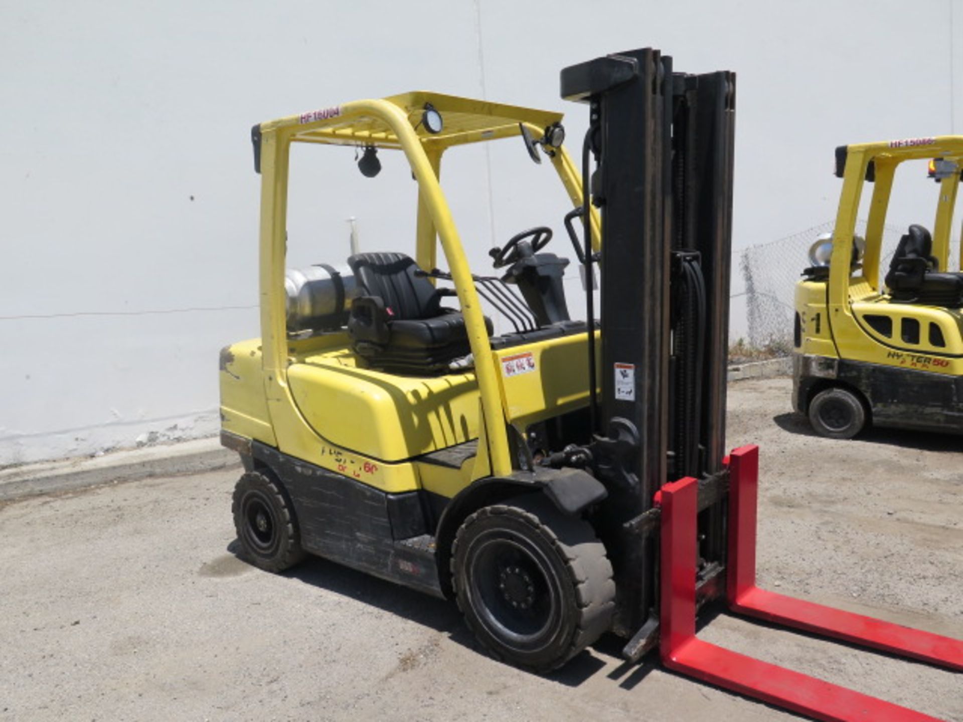 2018 Hyster H60FT 6000 Lb Cap LPG Forklift s/n P177V04957P w/ 3-Stage,182” Lift Height, SOLD AS IS - Image 3 of 21
