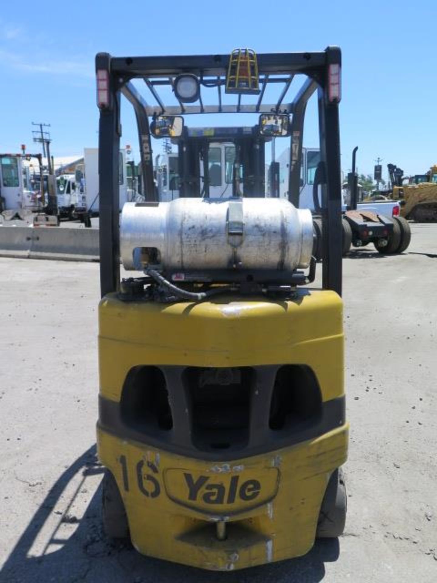 2012 Yale GLC050VXNVSE083 5000 Lb LPG Forklift s/n A910V17094J w/ 3-Stage, 189” Lift, SOLD AS IS - Image 9 of 18