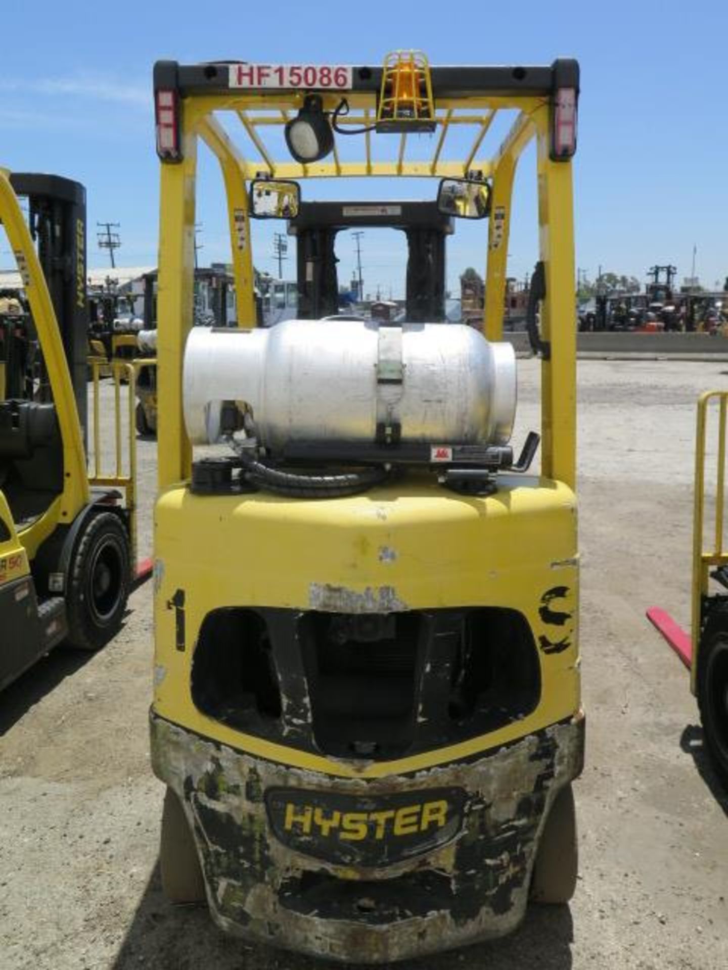 2016 Hyster S50FT 5000 lb LPG Forklift s/n P187V03069N w/ 3-Stage,189” Lift Side Shift, SOLD AS IS - Image 10 of 23