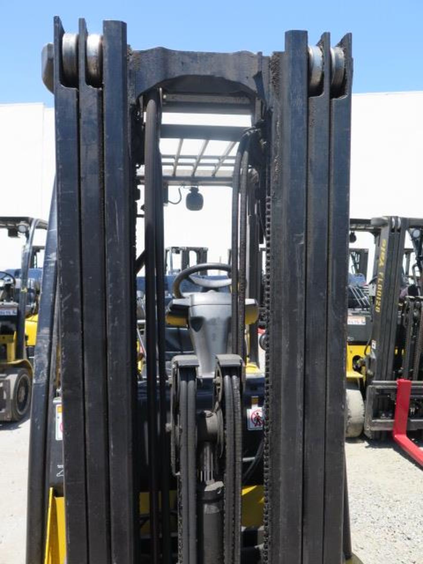 2009 Yale GLC050VXNVSE083 5000 Lb LPG Forklift s/n A910V11770E w/ 3-Stage, 189” Lift, SS, SOLD AS IS - Image 6 of 21
