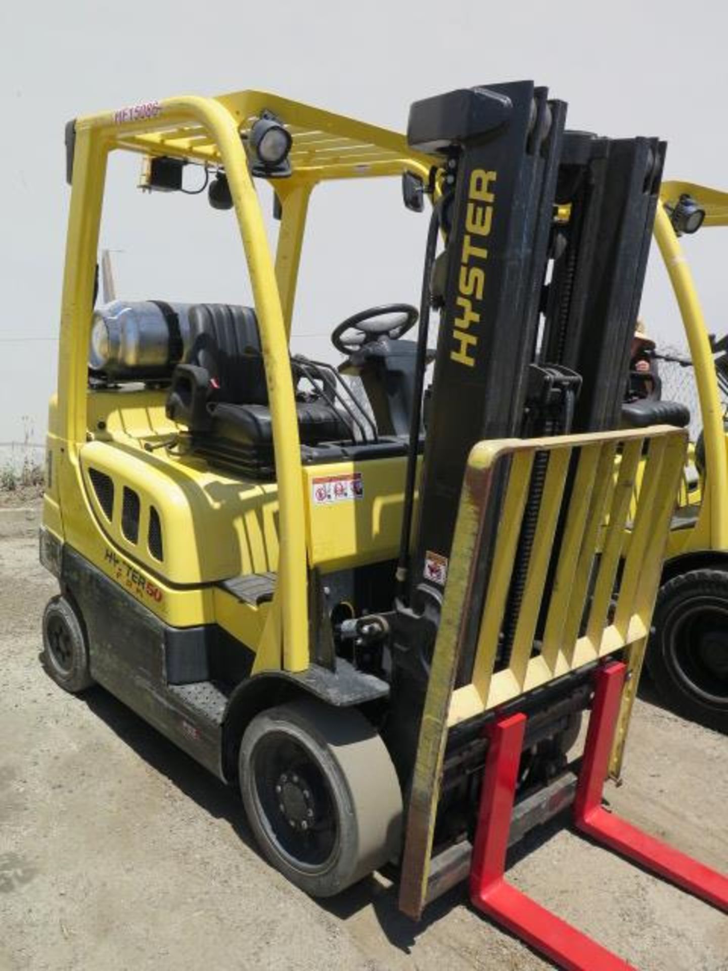 2016 Hyster S50FT 5000 lb LPG Forklift s/n P187V03069N w/ 3-Stage,189” Lift Side Shift, SOLD AS IS - Image 3 of 23